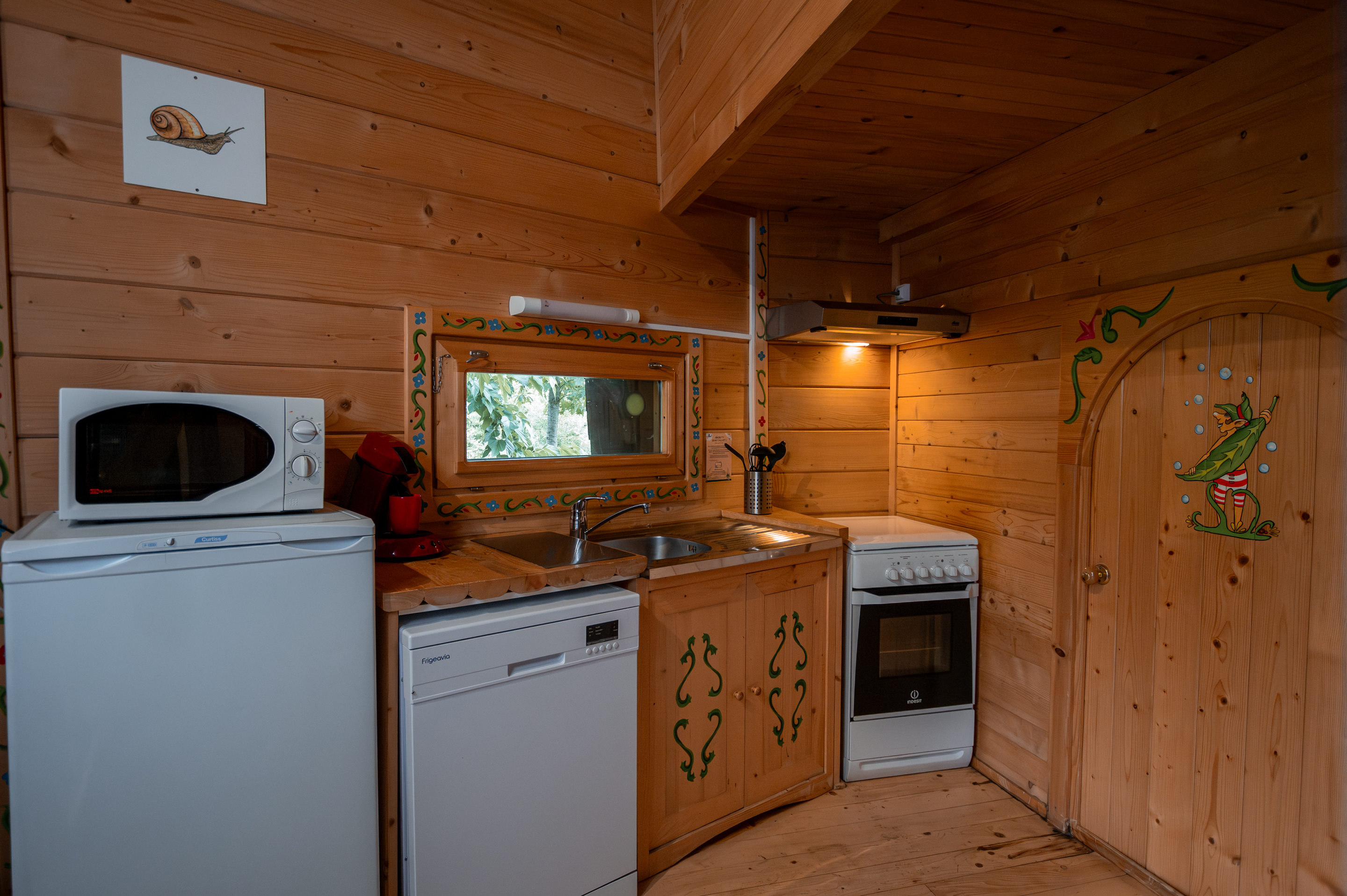 La Maison Escargot — Hébergement insolite avec spa à Vienne à Vienne — chambre