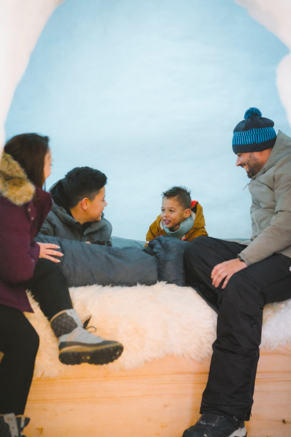 Village Igloo Arcs — Nuit inoubliable dans un igloo à Savoie à Bourg-Saint-Maurice — chambre