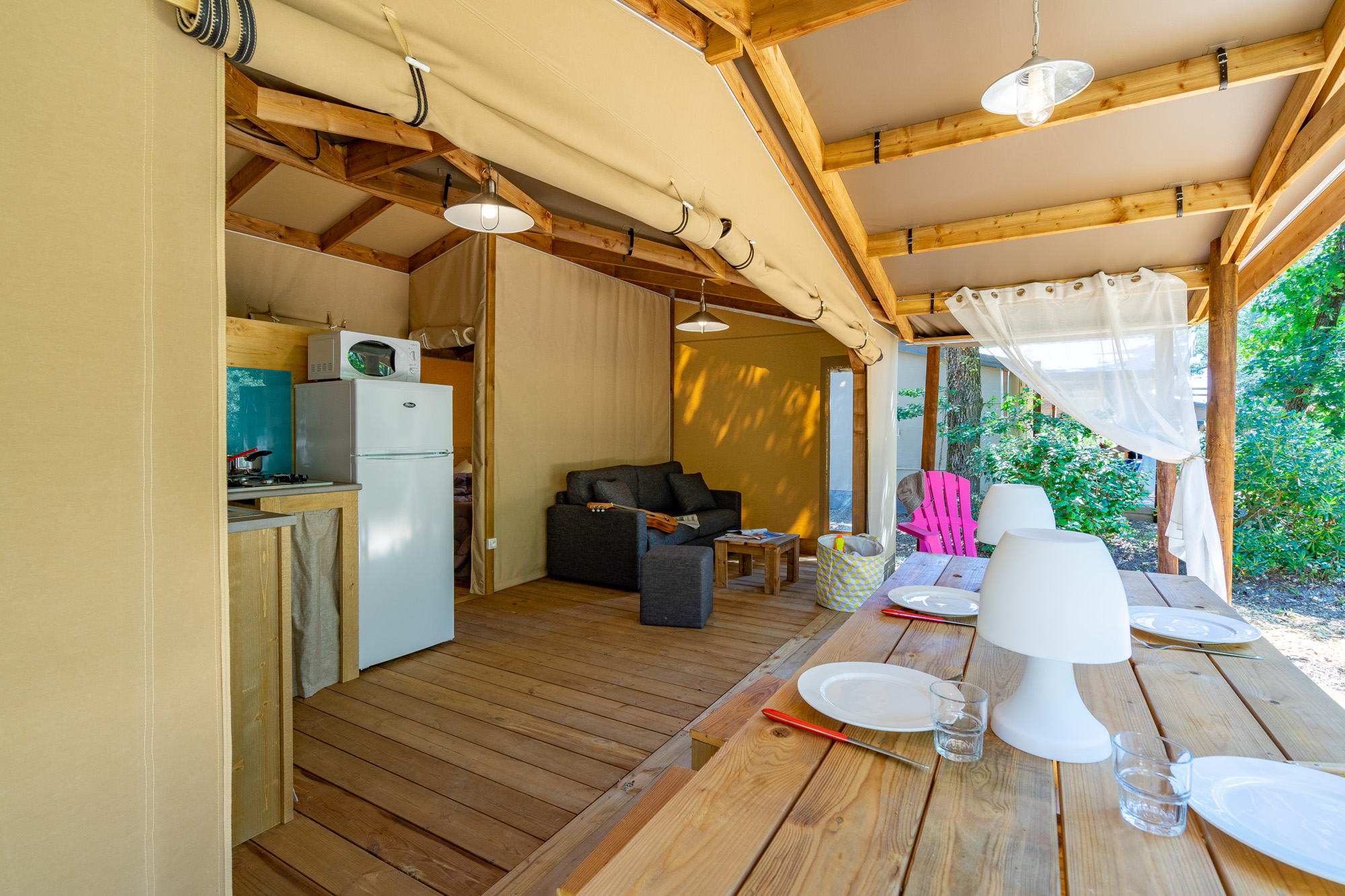 Ecolodge 3 chambres en Haute-Normandie : une immersion nature à Quiberville — vue intérieure