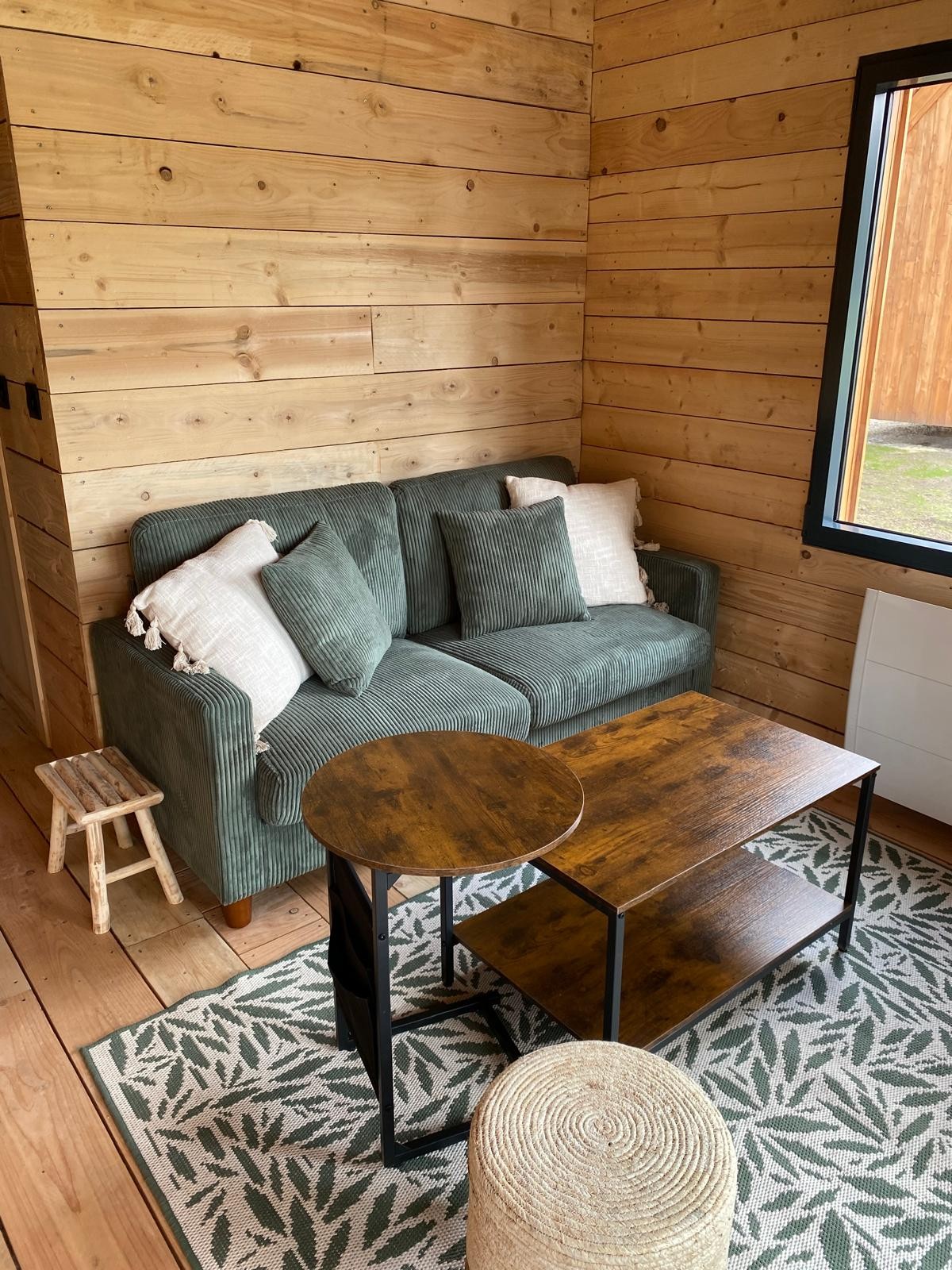 Le Refuge des Saisons — Cabane avec spa à Compiègne (Oise) à Compiègne — vue intérieure