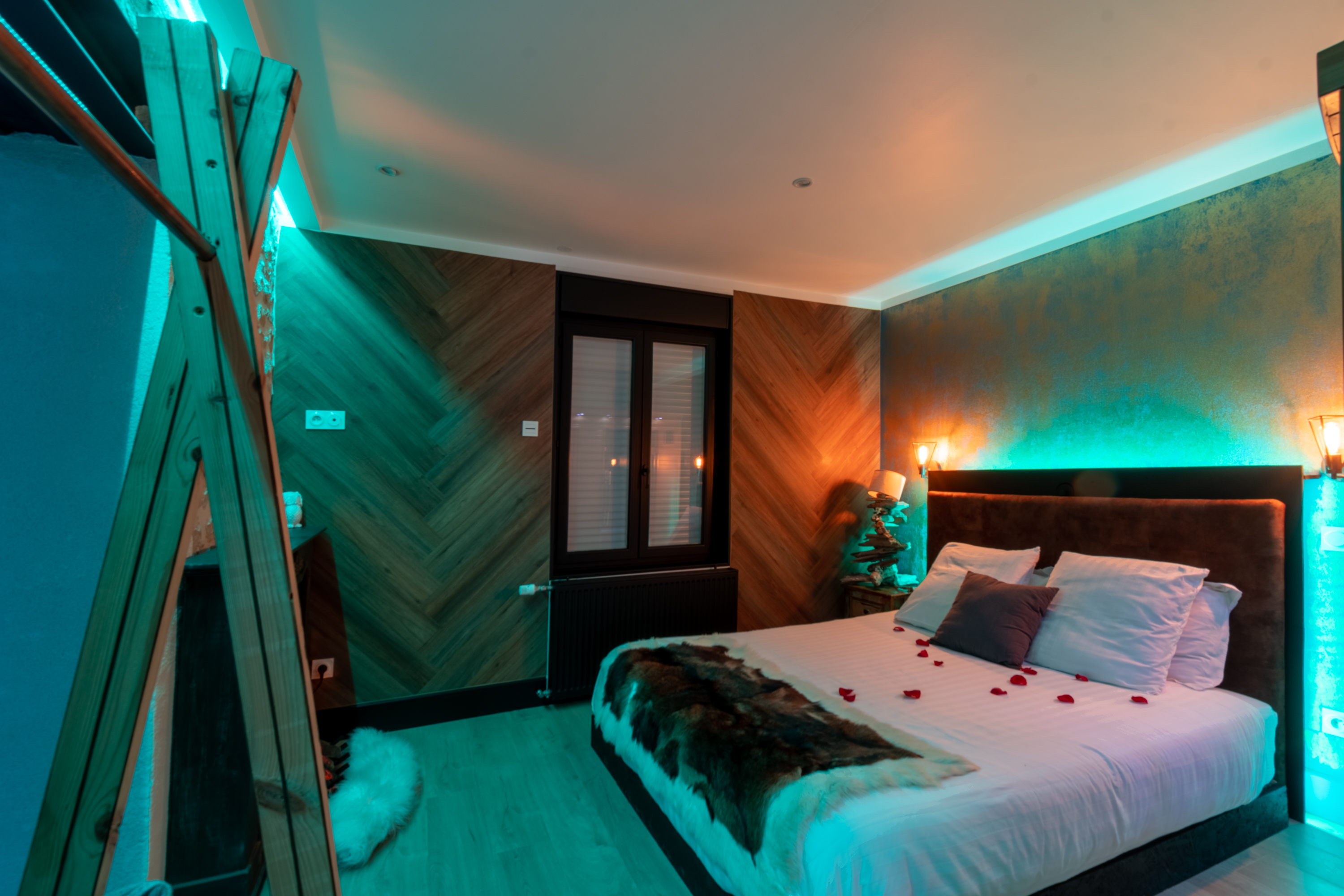 Glam Appart Spa Cosy — Appartement avec jacuzzi à Côte-d'Or à Dijon — salle de bain