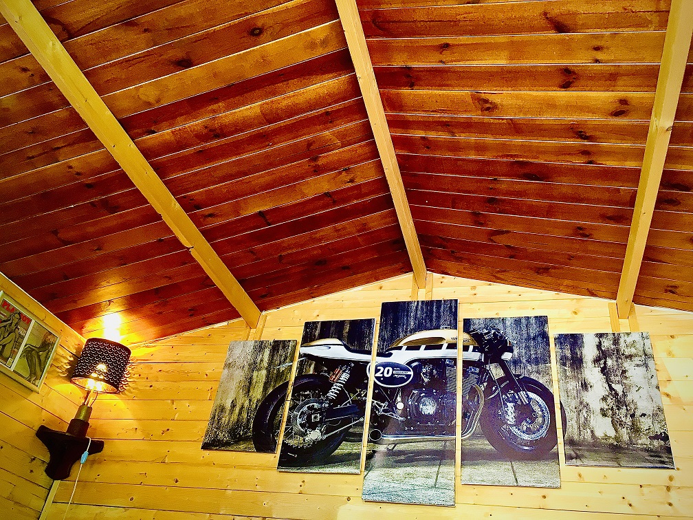 Chalet Biker — Chalet avec spa à Meuse à Bar-le-Duc — espace de vie