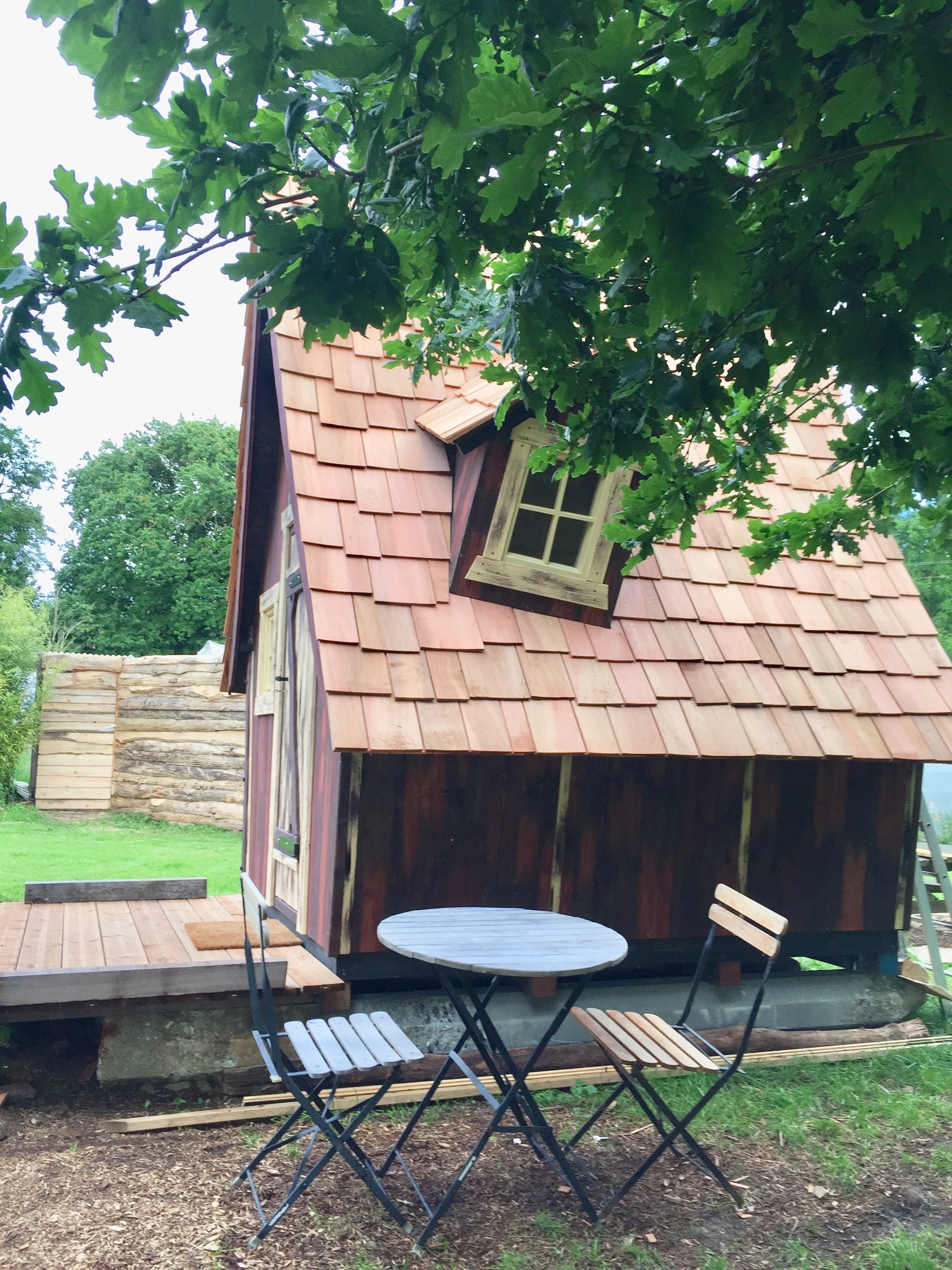 Cabane féerique — Nuit perchée à 4m en Côtes-d'Armor à Saint-Brieuc — cuisine