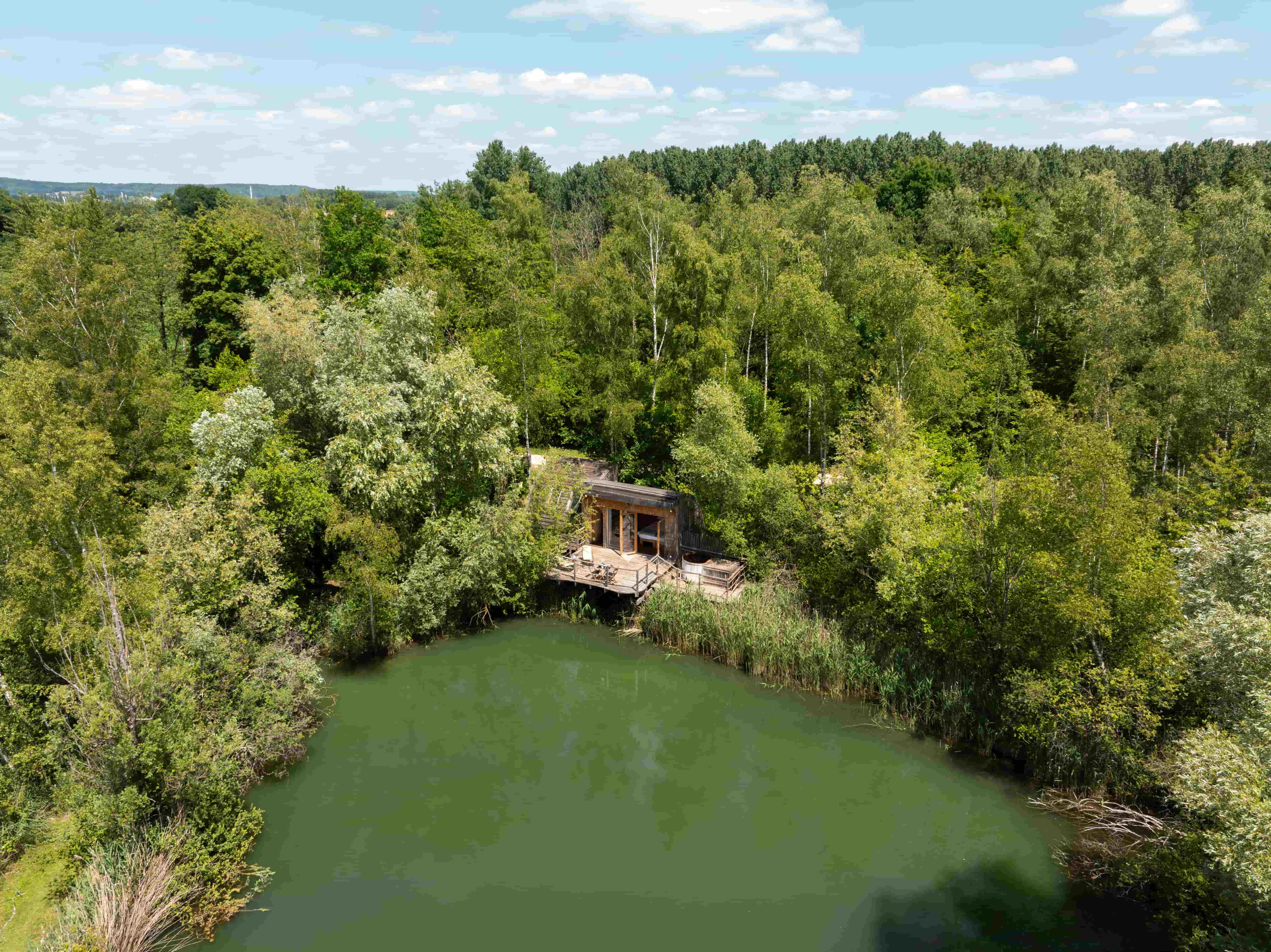 Cabane Spa Halte Sauvage : une immersion en Picardie