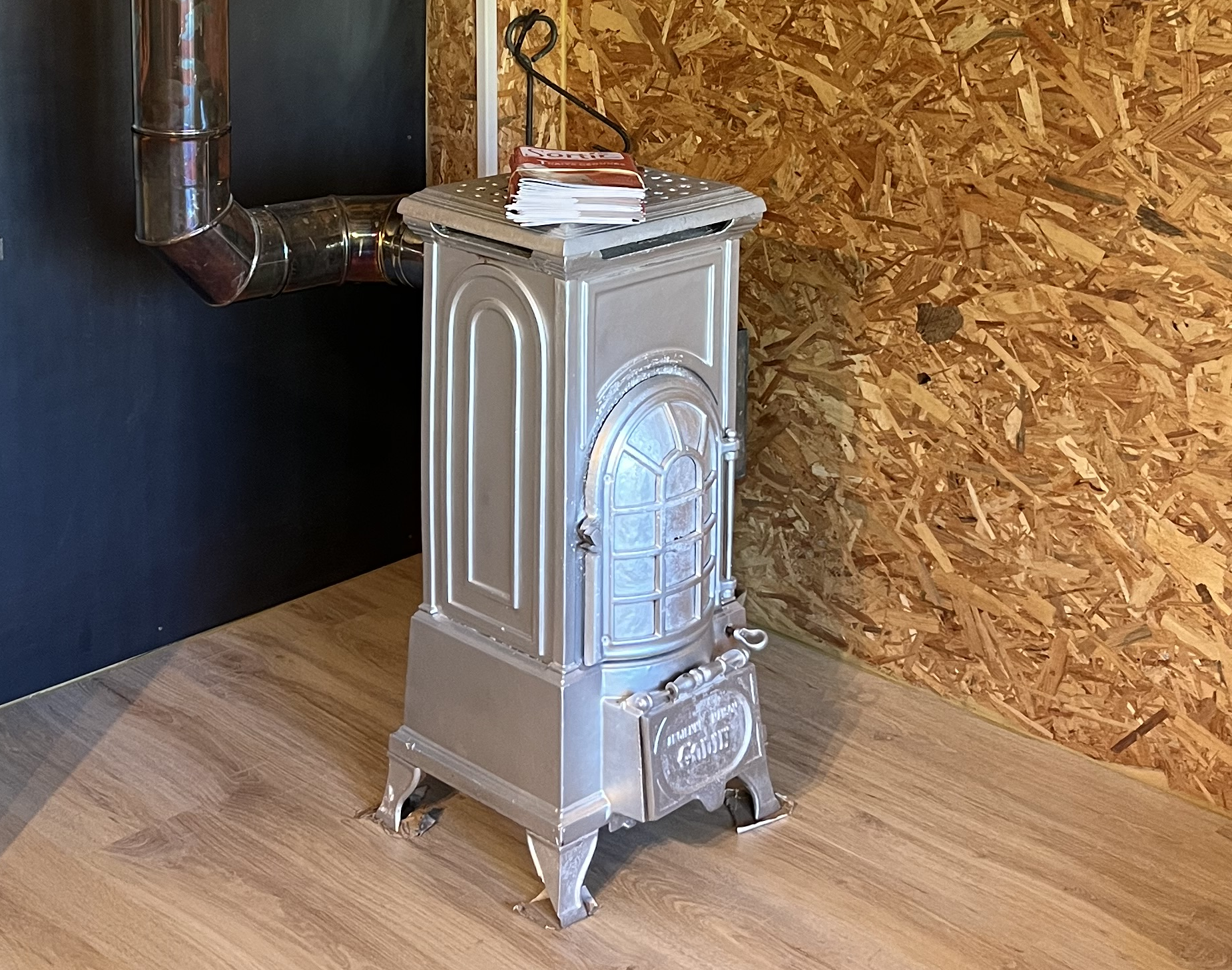 Une cabane au bord de l'eau pour une escapade paisible à Saint Pierre Eynac — vue depuis la terrasse