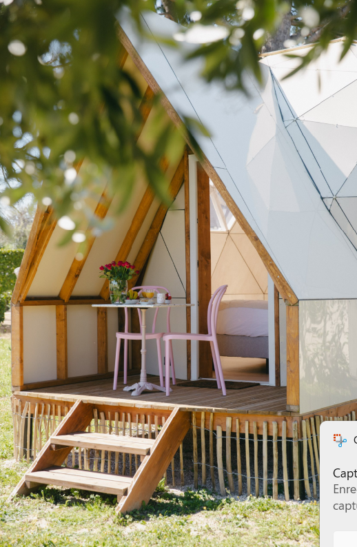 Ecolodge - Dôme en bois avec piscine à Hérault à Béziers — salle de bain
