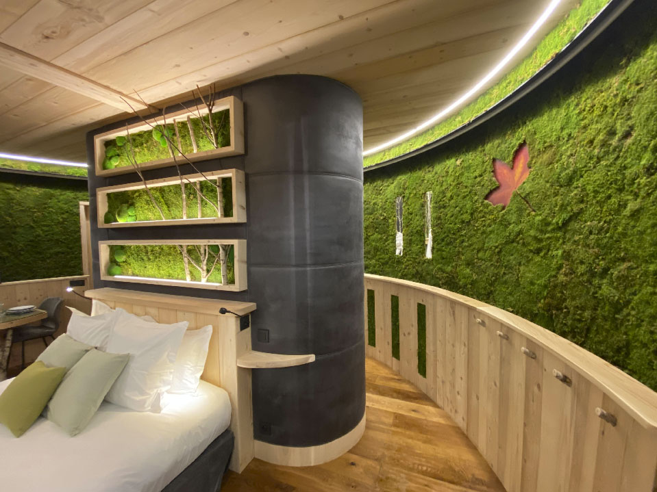 Cabane Feuille & Spa : une immersion dans les arbres à Saint Nicolas La Chapelle — espace de vie