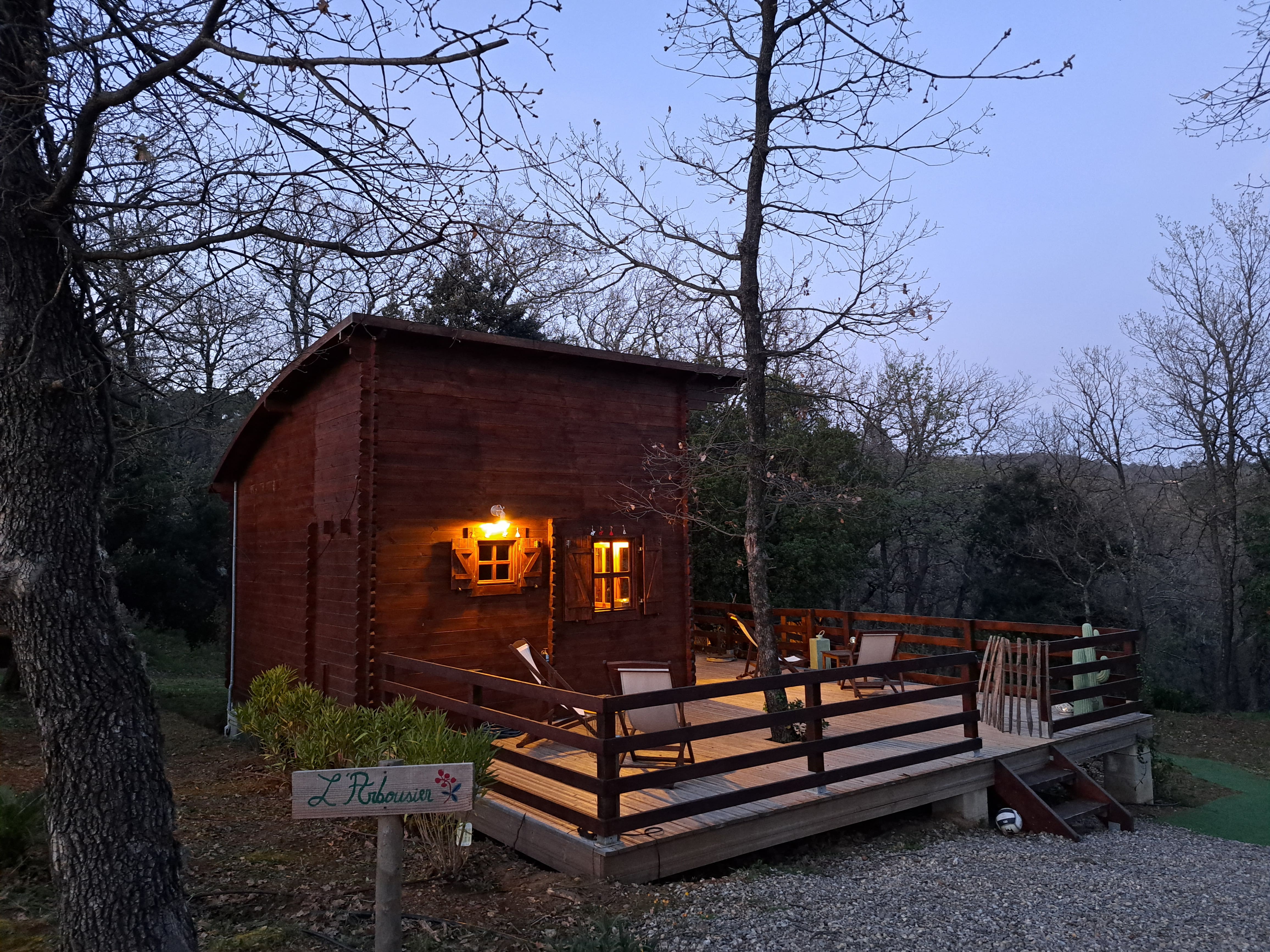 L'arbousier — Chalet avec Spa et Piscine à La Garde-Freinet