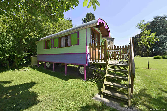 L'cahute — Roulotte avec spa à La Verdine, Aisne — Roulotte à Laon
