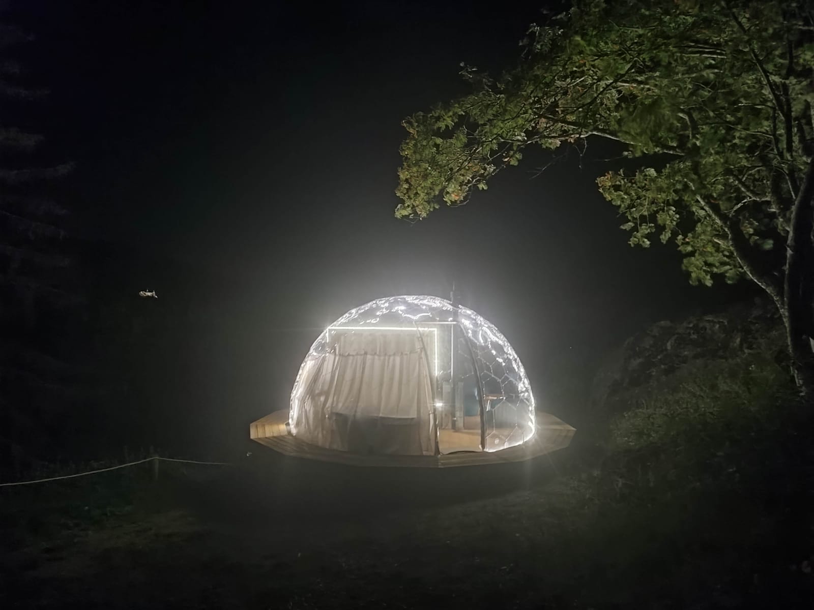 Vivez l'expérience d'un dôme insolite en Rhône-Alpes à Valmeinier — espace de vie