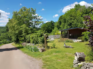 Le Chalet du Pré en bulle — Séjour panoramique à Champrenault (Côte-d'Or) à Champrenault — espace de vie