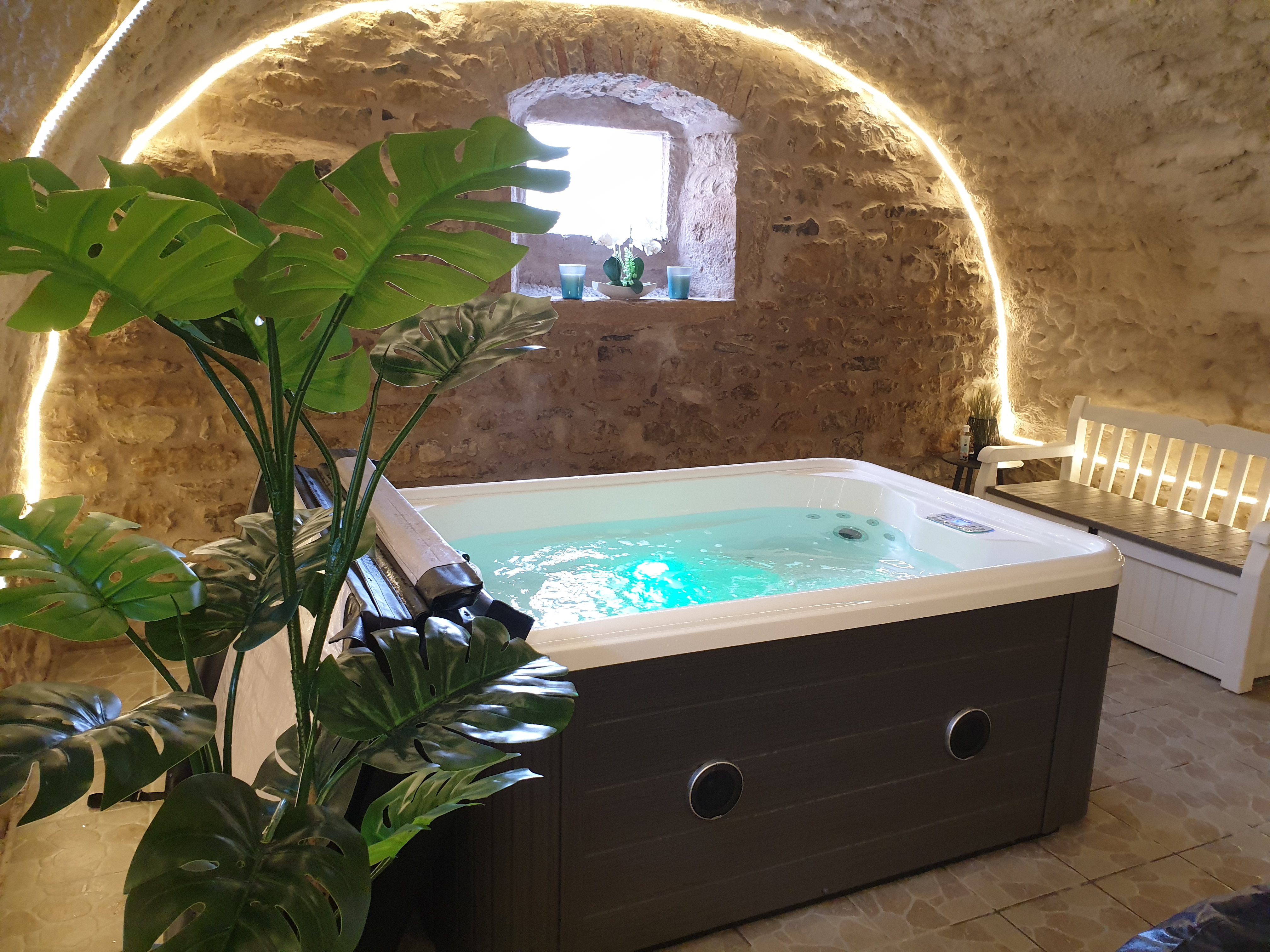 Chambre 4 — Séjour avec vue panoramique à Équi-lodges Vosges
