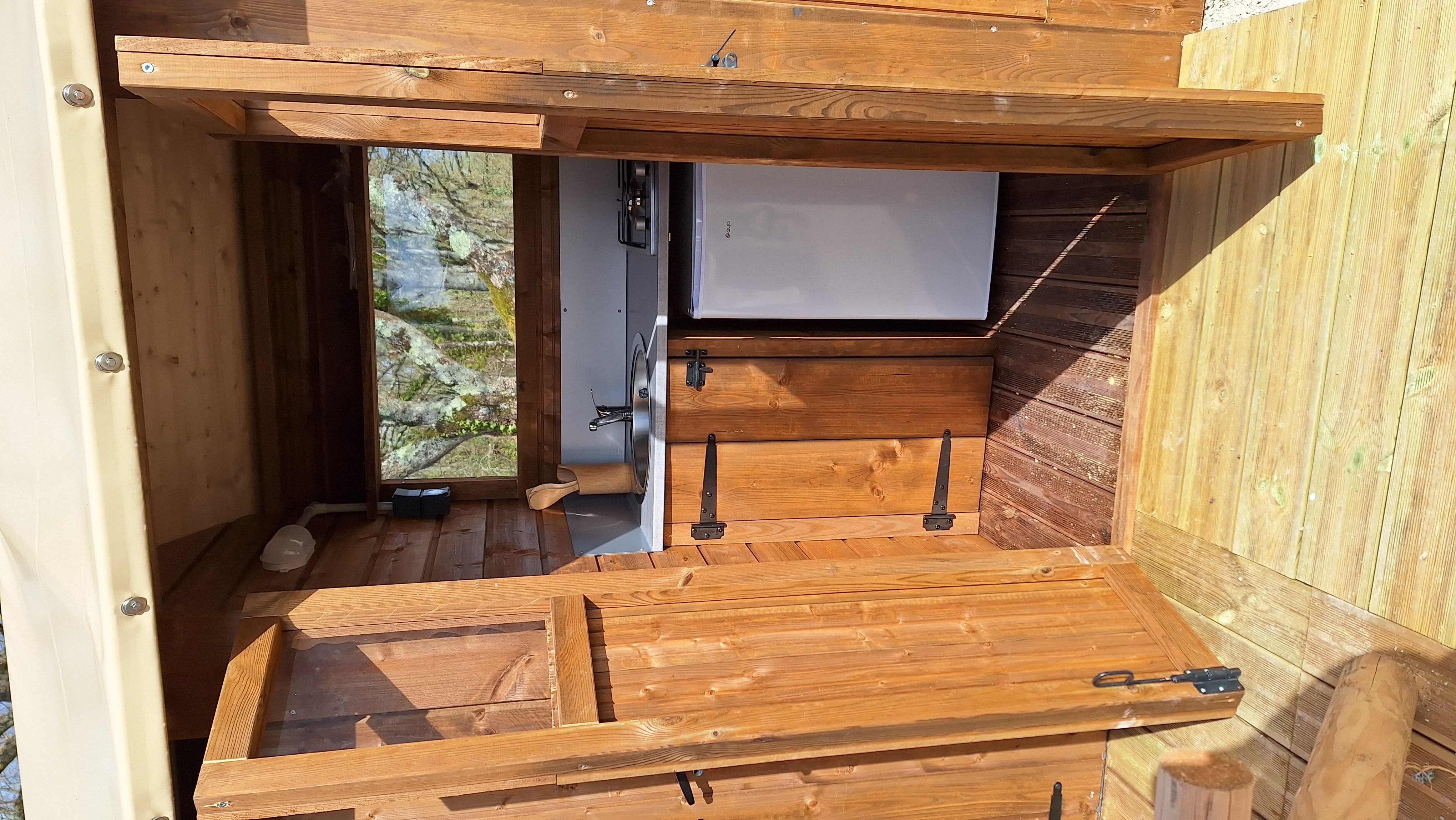 Perce Neige — Tente avec spa à Loir-et-Cher à La Ferté-Imbault — chambre