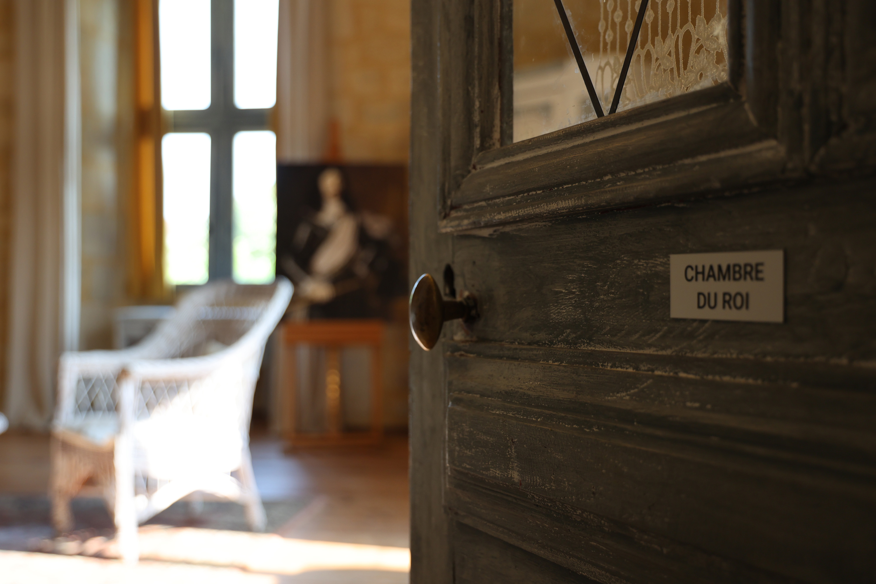 L'Aile Renaissance + la Tour Médiévale — Château avec spa à Saint Chamarand à Saint-Chamarand — détail architectural
