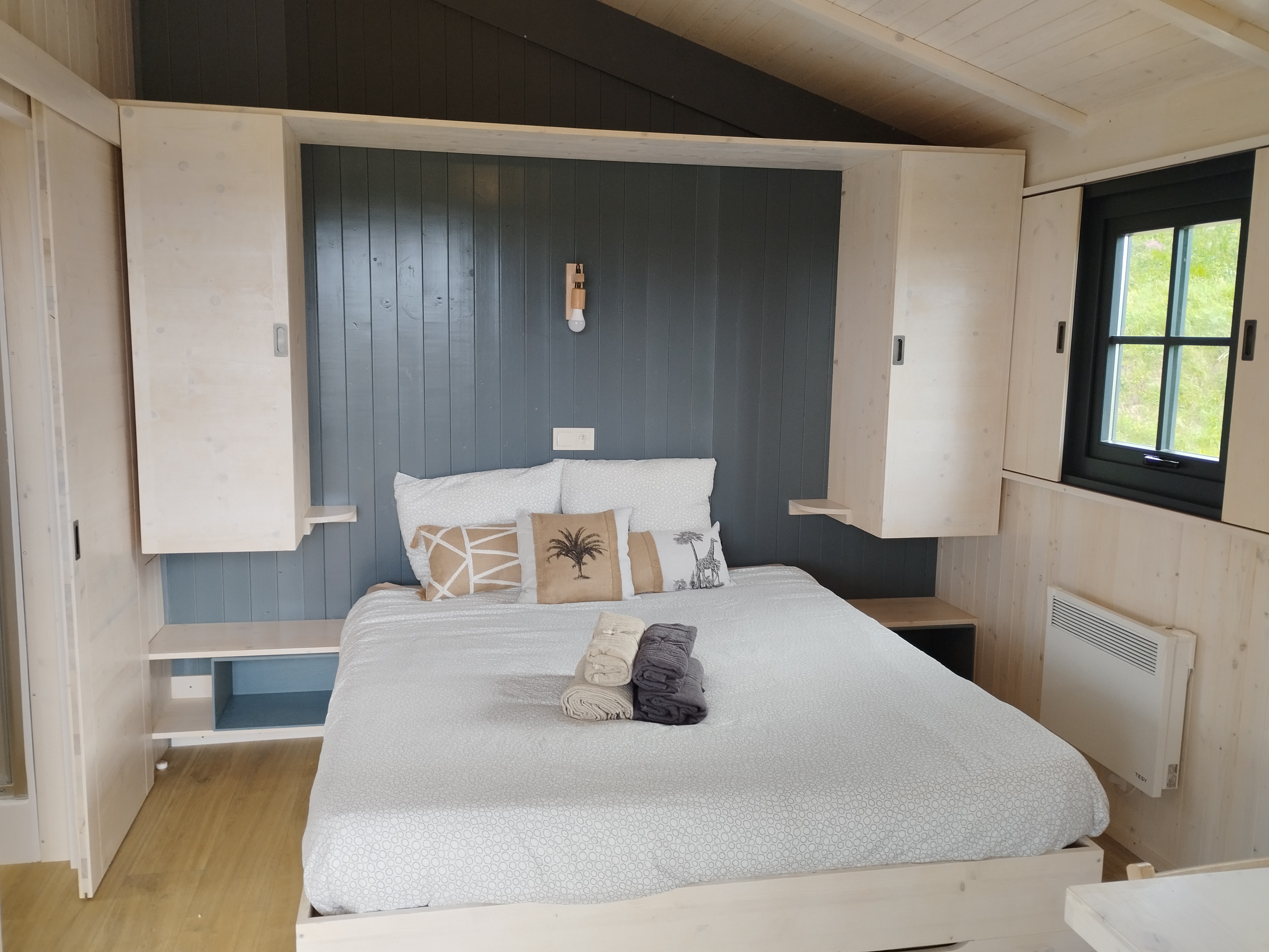 Évasion en cabane sur pilotis au cœur des Alpes à Auvergne-Rhône-Alpes — salle de bain