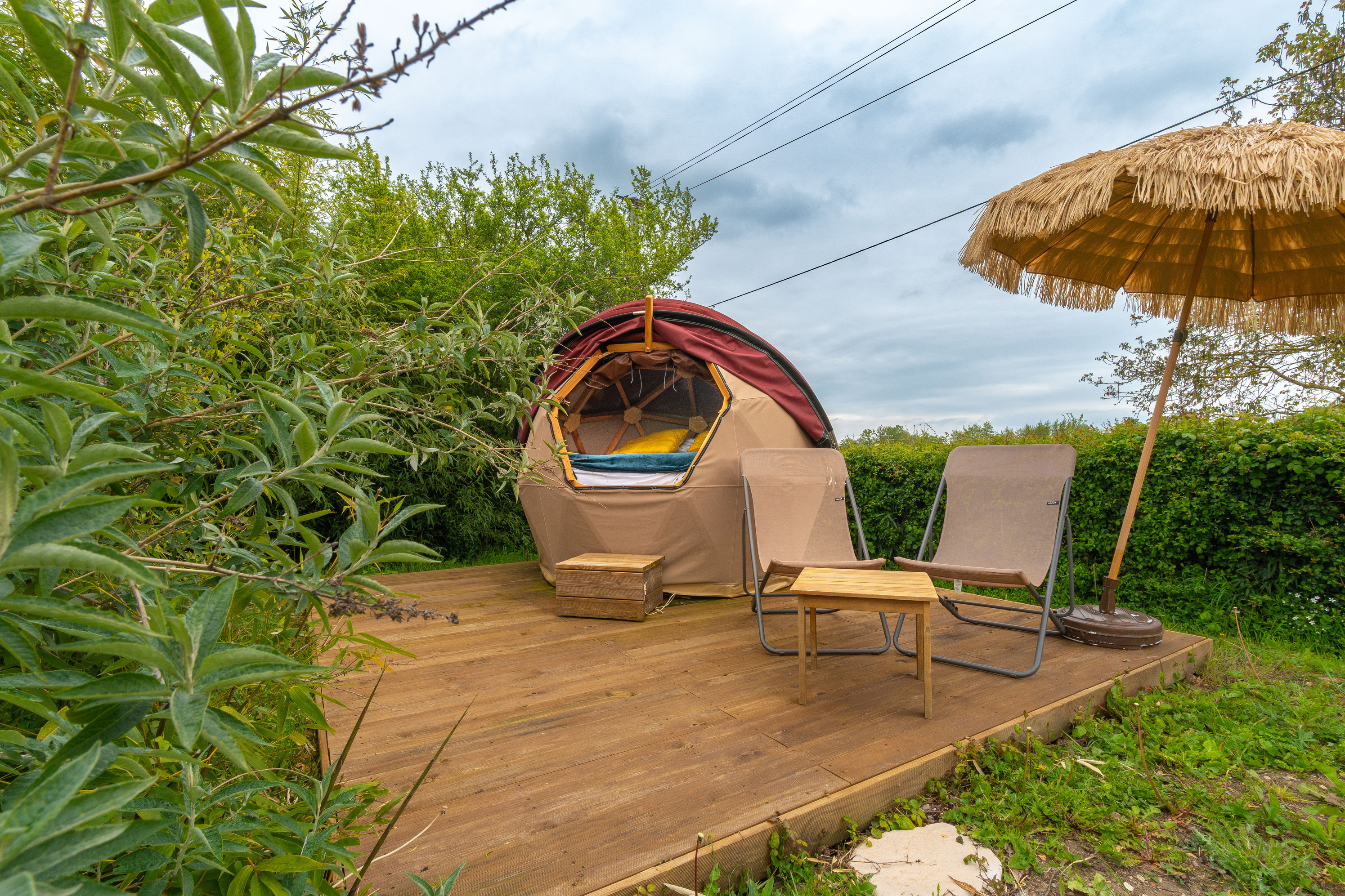 Un cocon étoilé en Bourgogne pour une escapade romantique à Messey-Sur-Grosne — espace de vie