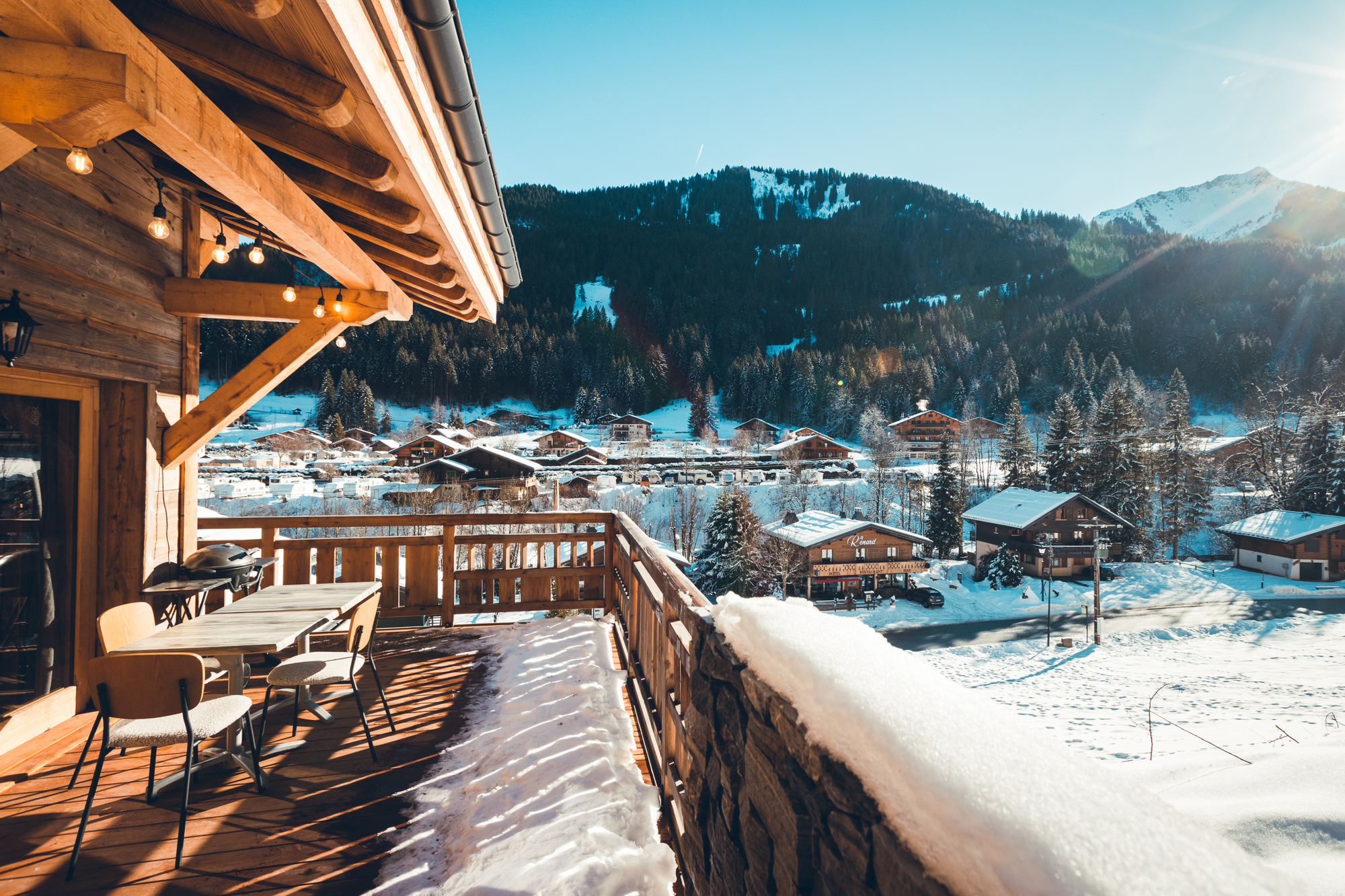 Chalet Utopia — Chalet avec spa à Haute-Savoie à Annecy — espace de vie
