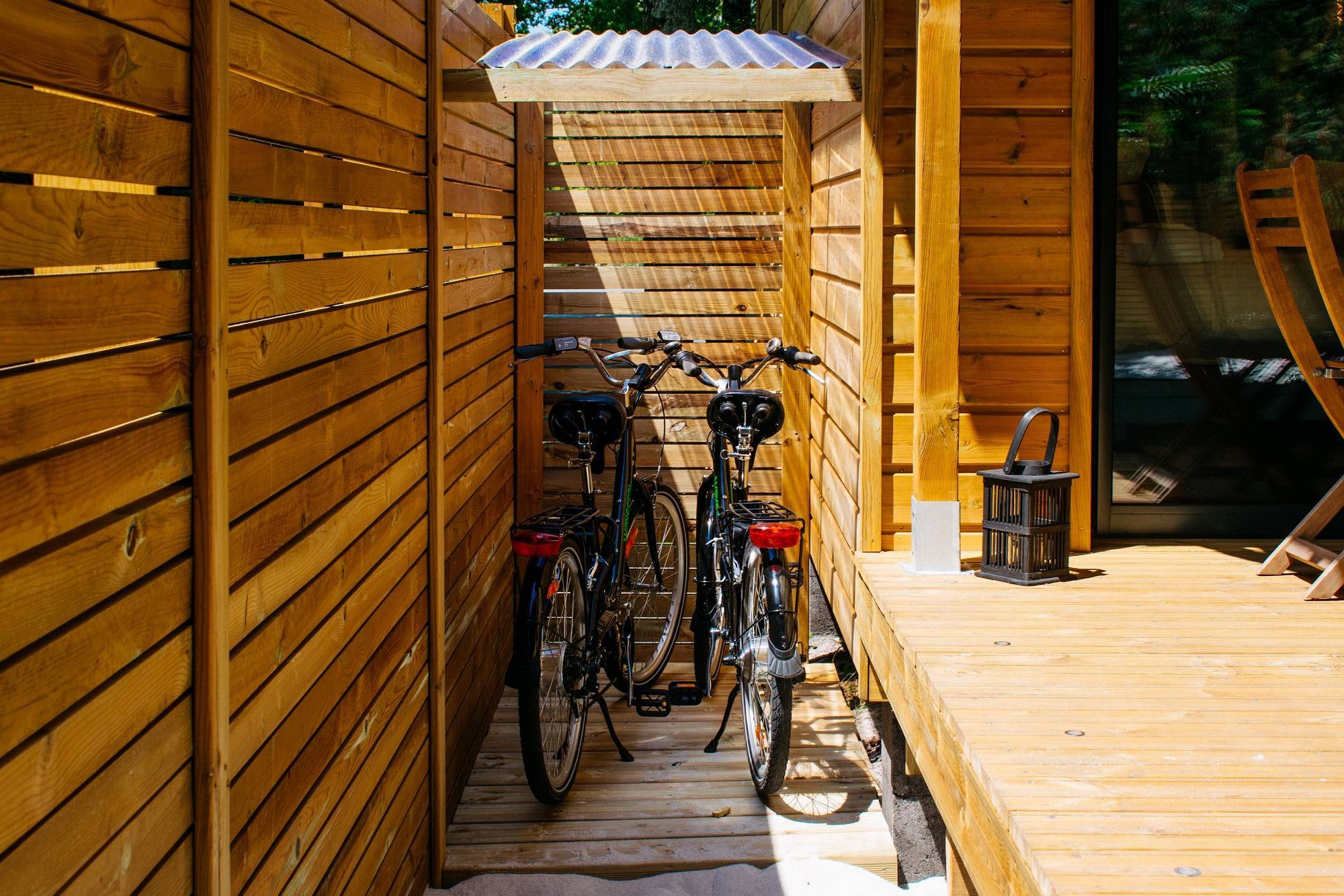 Cabane Spa : Évasion en Aquitaine à Audenge — salle de bain