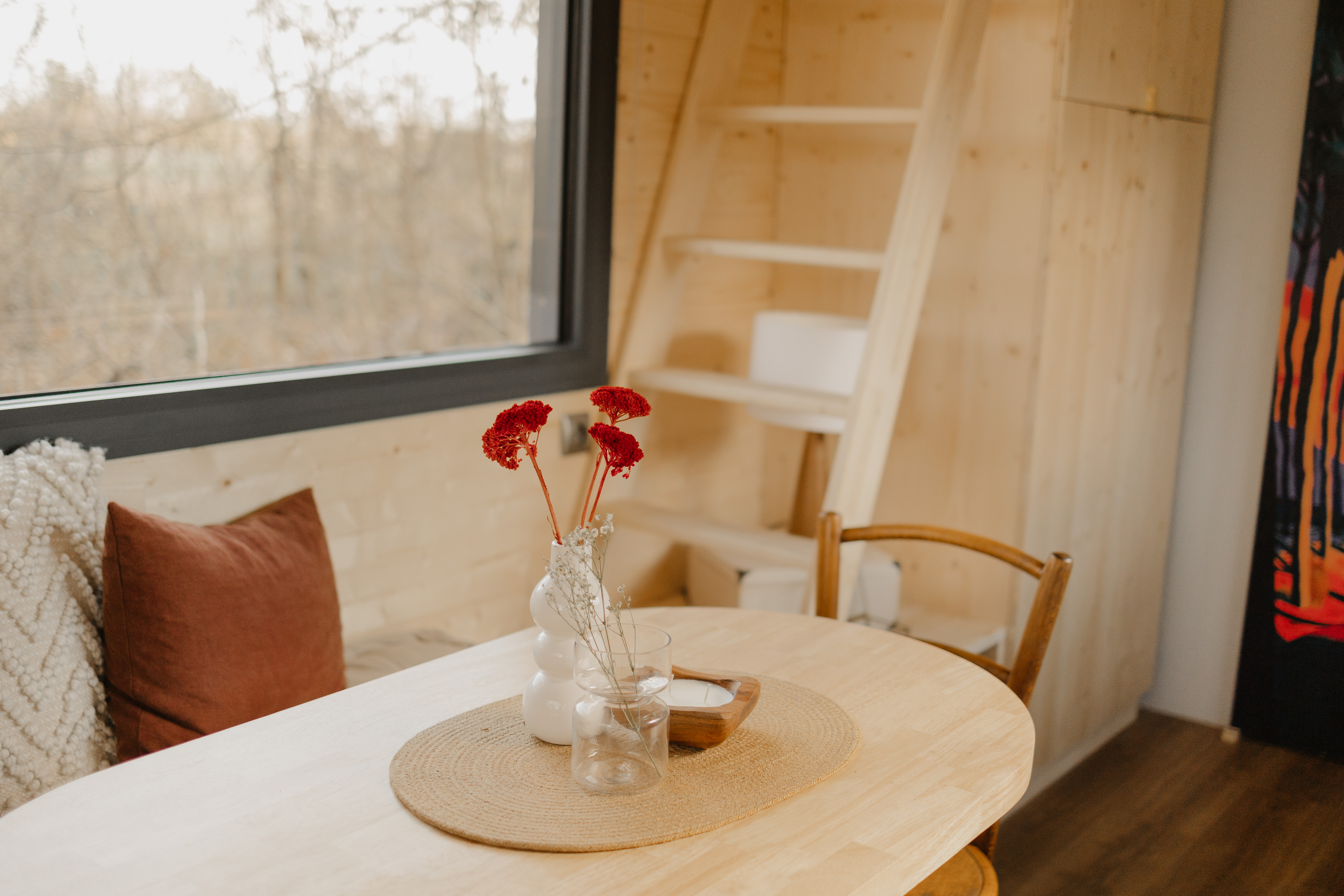 Isis — Tiny House avec spa à Châteauroux (Loiret) à Châteauroux — chambre