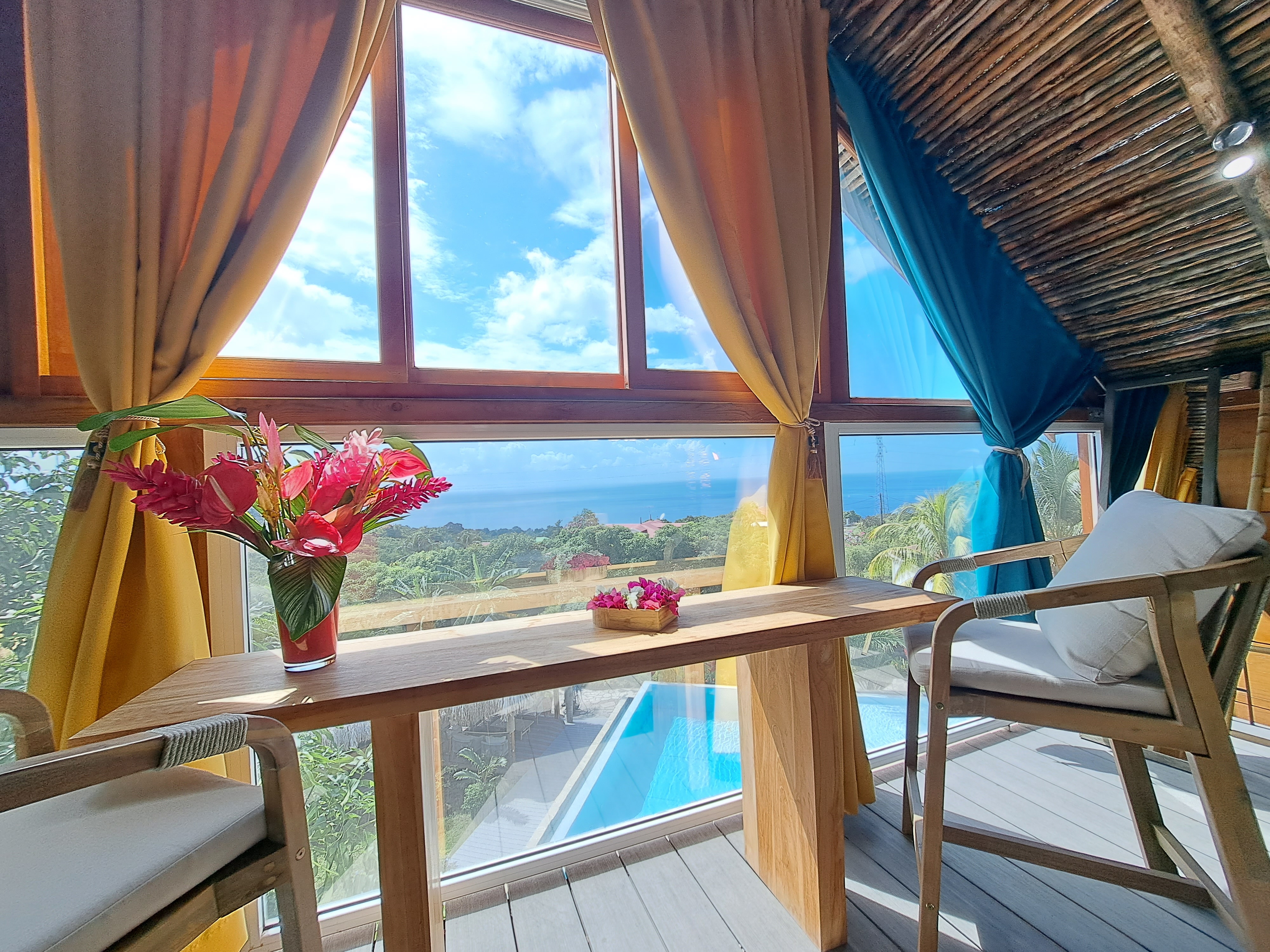 Kaza man coco : une cabane sur pilotis en Guadeloupe — Cabane à Vieux Habitants