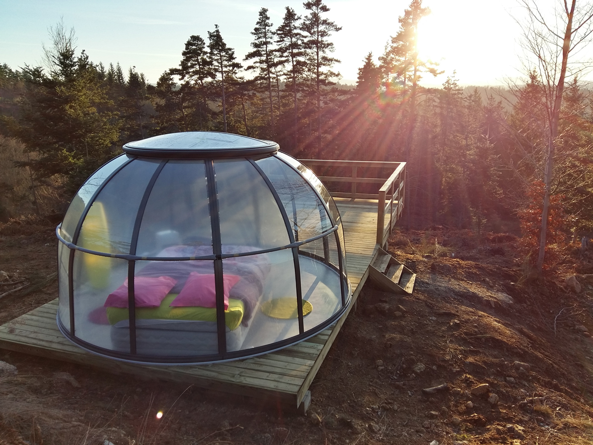 Le DOME ETOILE — Nuit étoilée en Dôme à Haute-Loire