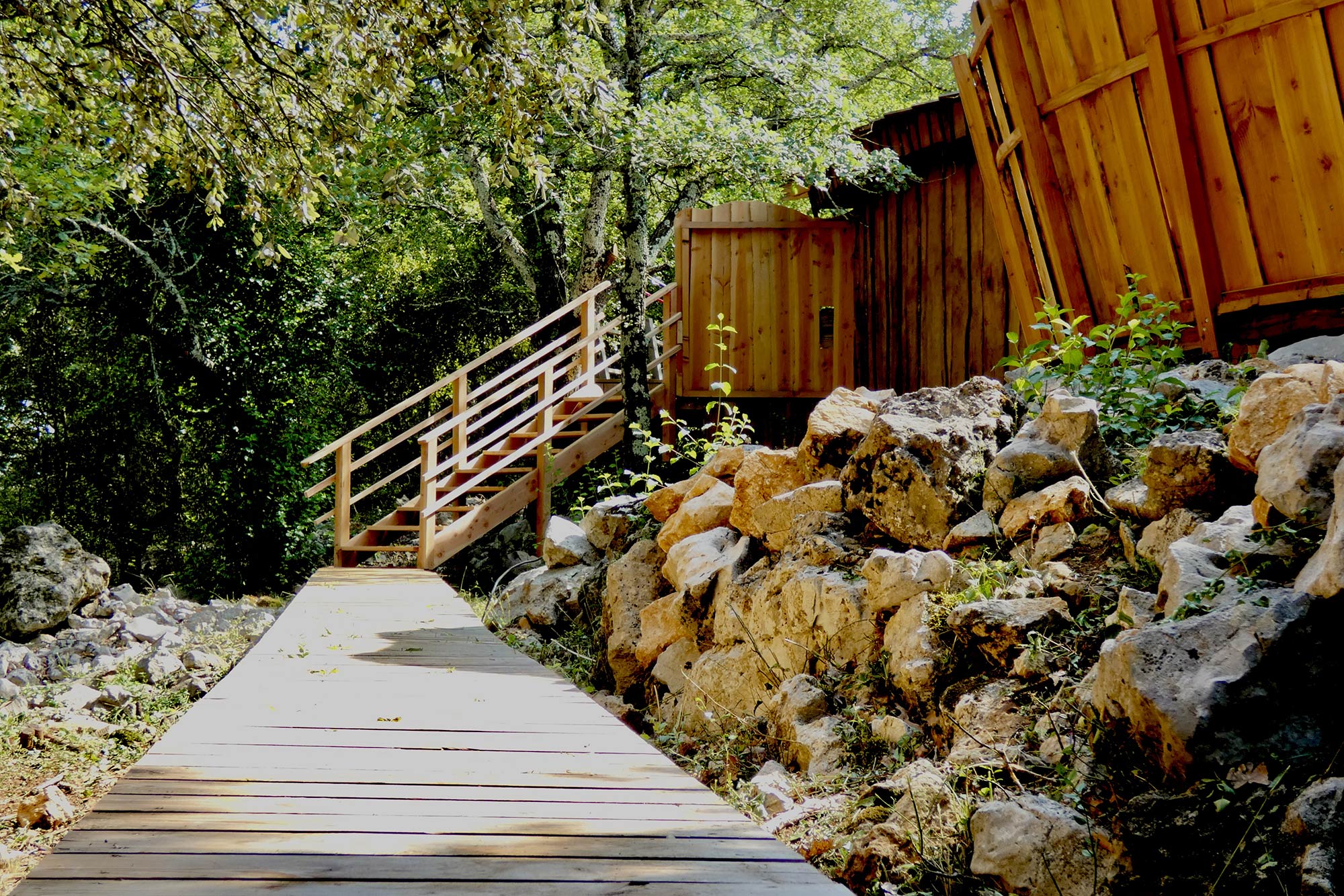 Cabane L'inattendue — Escapade sur pilotis avec spa à Souleyourt (Hérault)