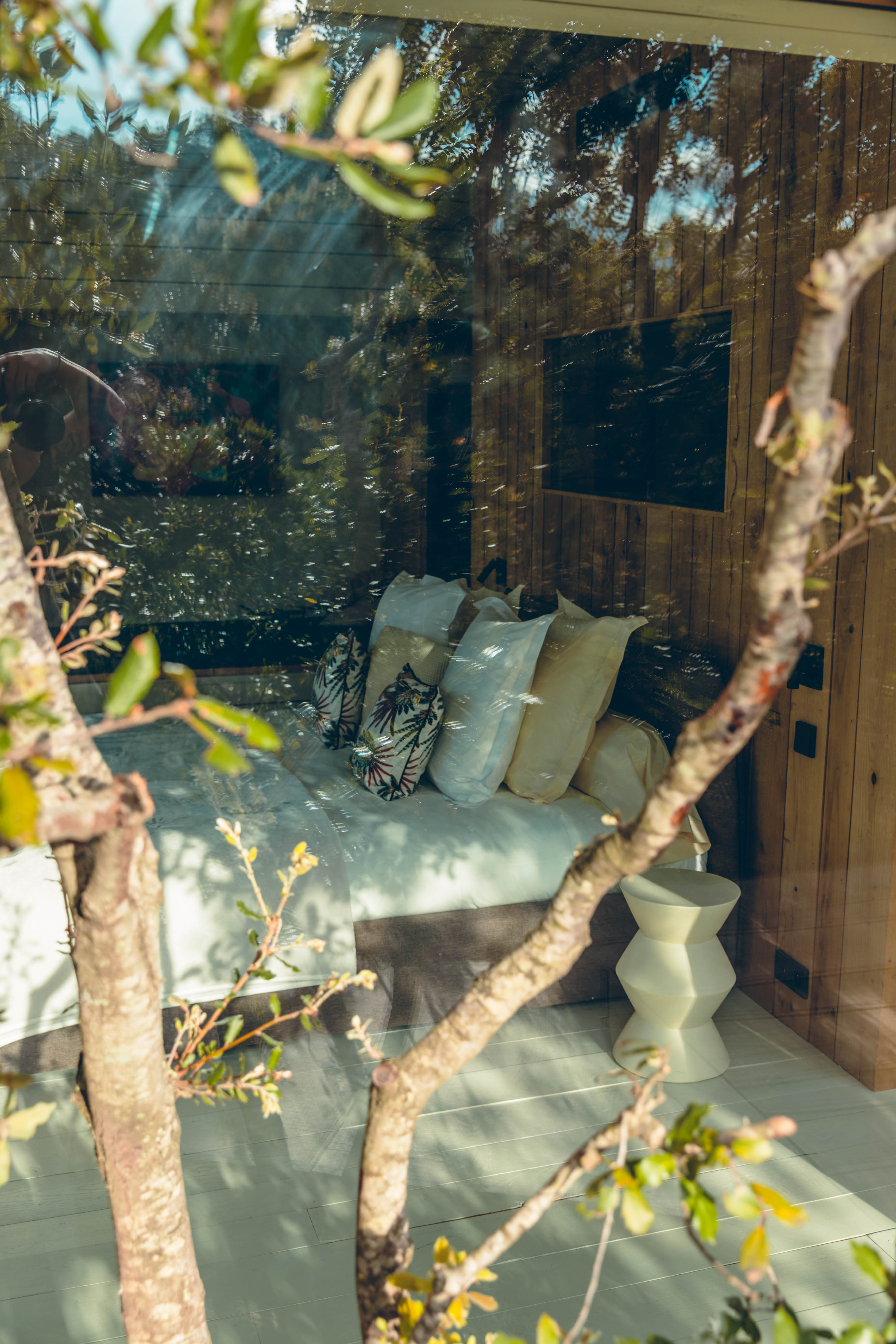 Aquilae, Cabane Casanghjulina — Cabane dans les arbres avec spa en Corse-du-Sud à Ajaccio — chambre