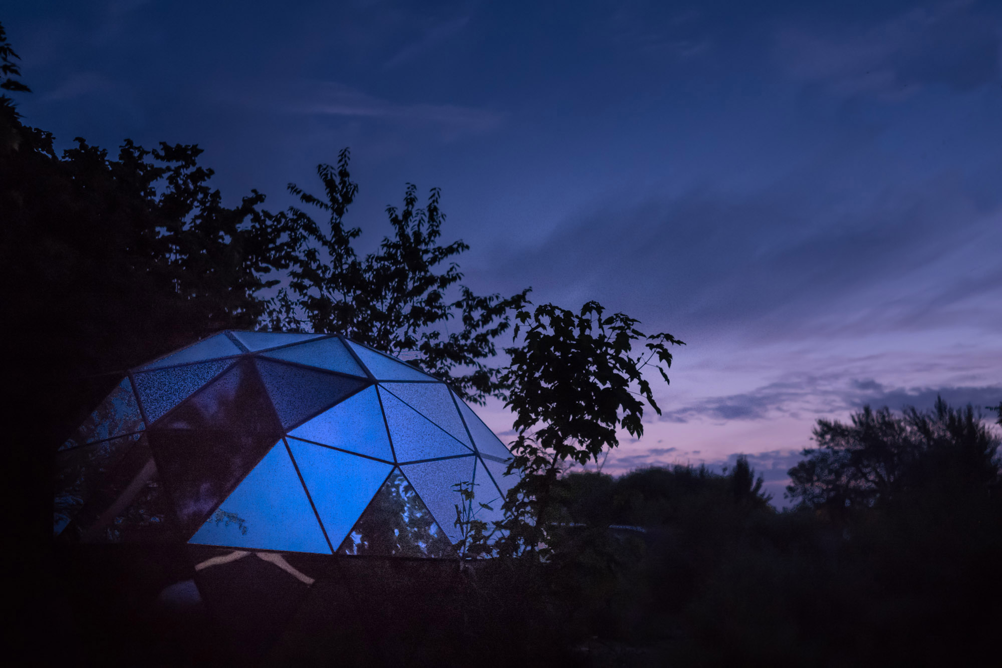 Dôme Etoile — Nuit étoilée avec jacuzzi à Somme à Saint-Quentin-En-Tourmont — cuisine
