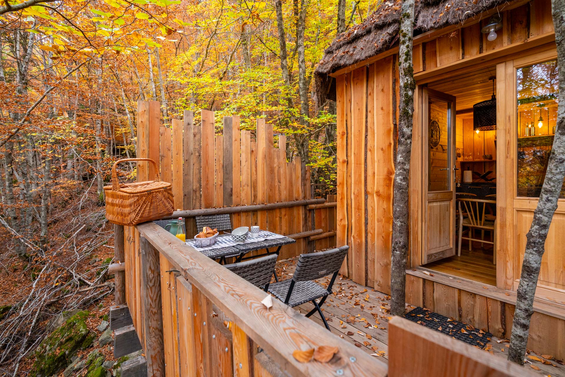 Cabane des Farfadets — Escapade avec Spa à Embrun (Hautes-Alpes) à Embrun — espace de vie