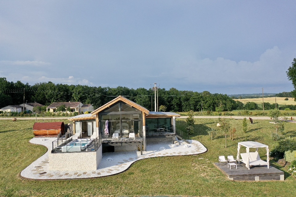 Rêverie en Périgord : une suite avec espace spa privatif