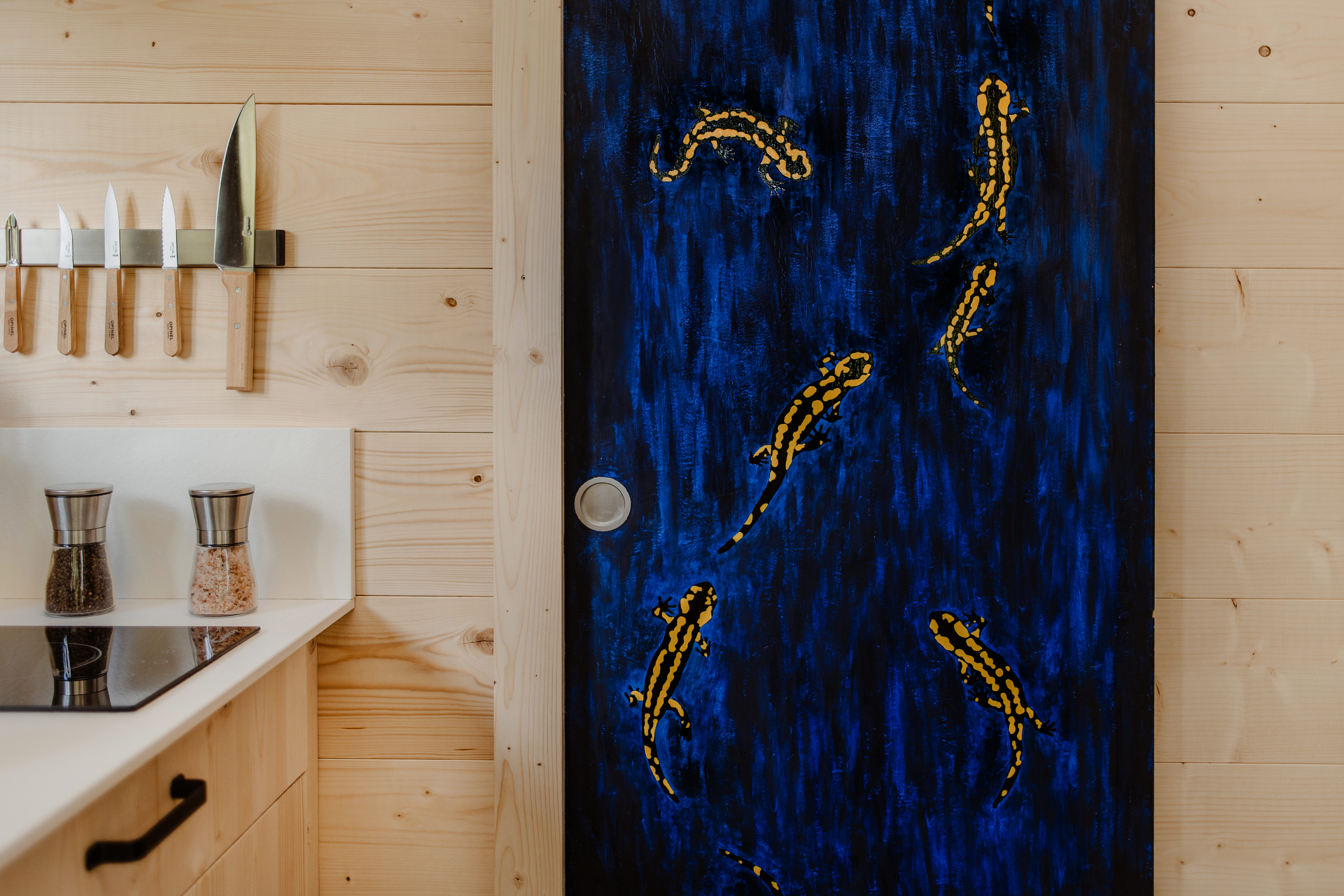Naos — Tiny House avec spa à Châteauroux (Loiret) à Châteauroux — chambre