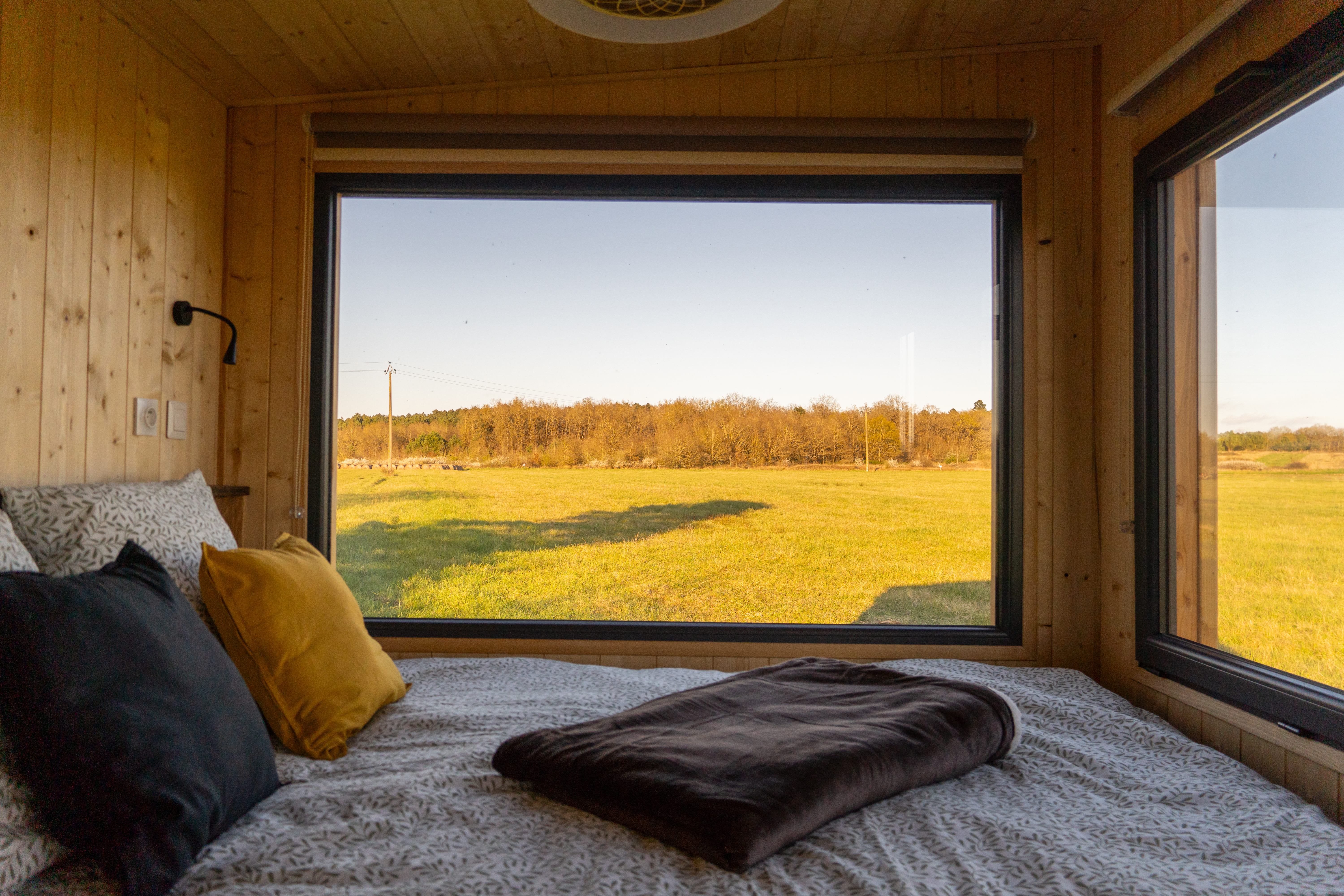 Homnest (Billy) — Tiny House écologique à Beauval (Loir-et-Cher) à Beauval — chambre