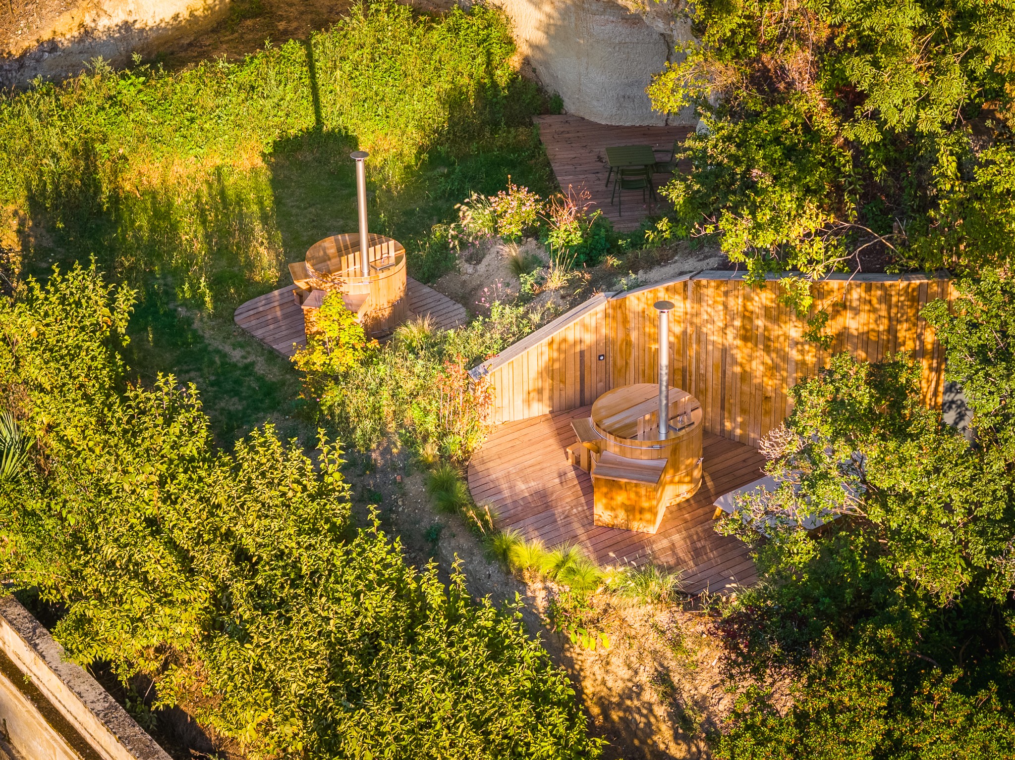 Suite Prestige Terrasse — Château avec sauna & bain nordique à Indre-et-Loire à Tours — salle de bain