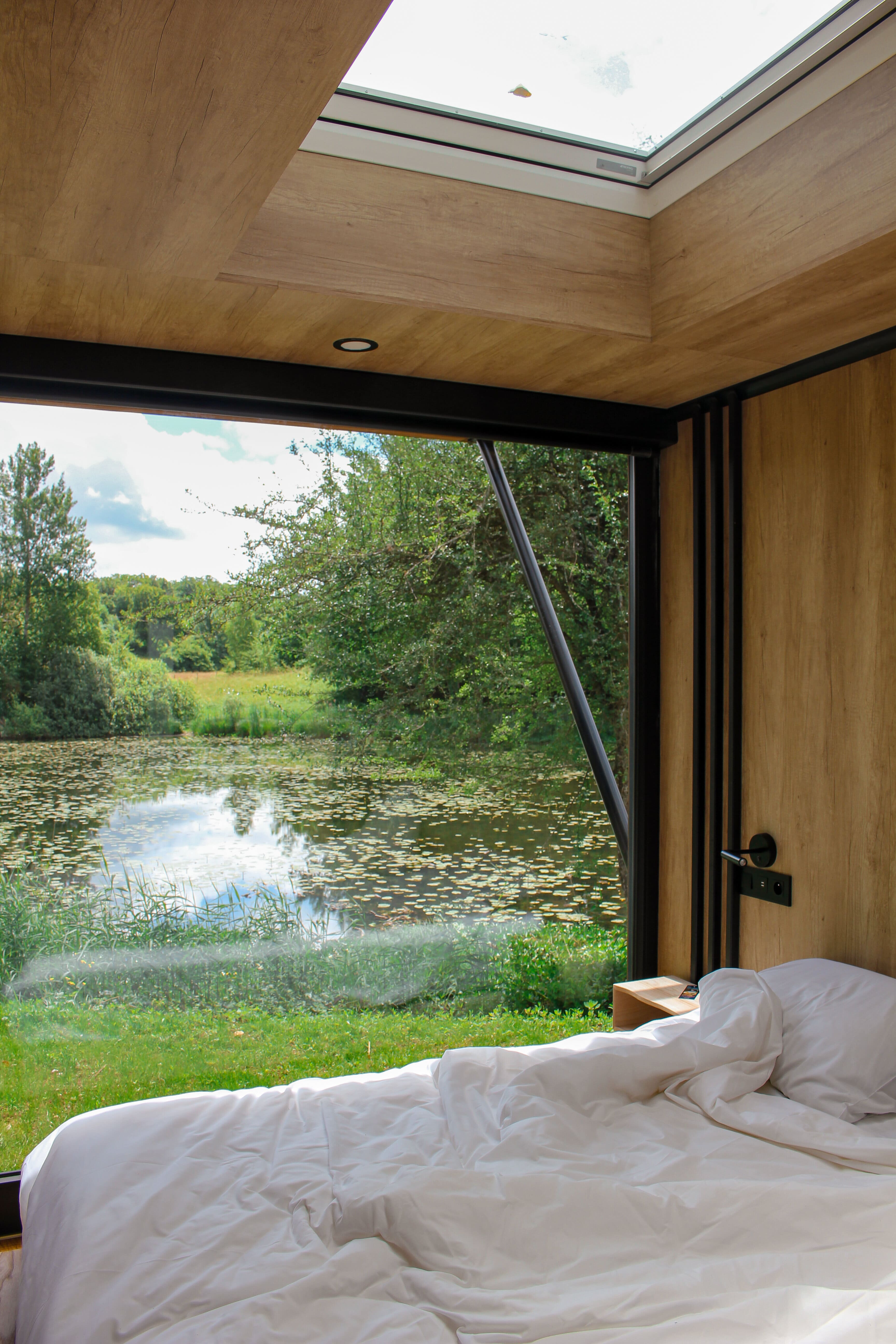 Lodge Duo sur terre avec vue panoramique et spa privatif à Plateau D'hauteville — salle de bain