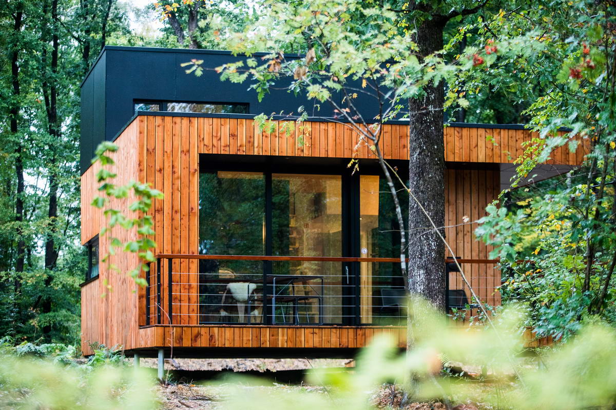 Photo 4/9 — Ecolodge « Forest Cube Tradition — Ecolodge avec spa à Namur » à Namur Wallonie