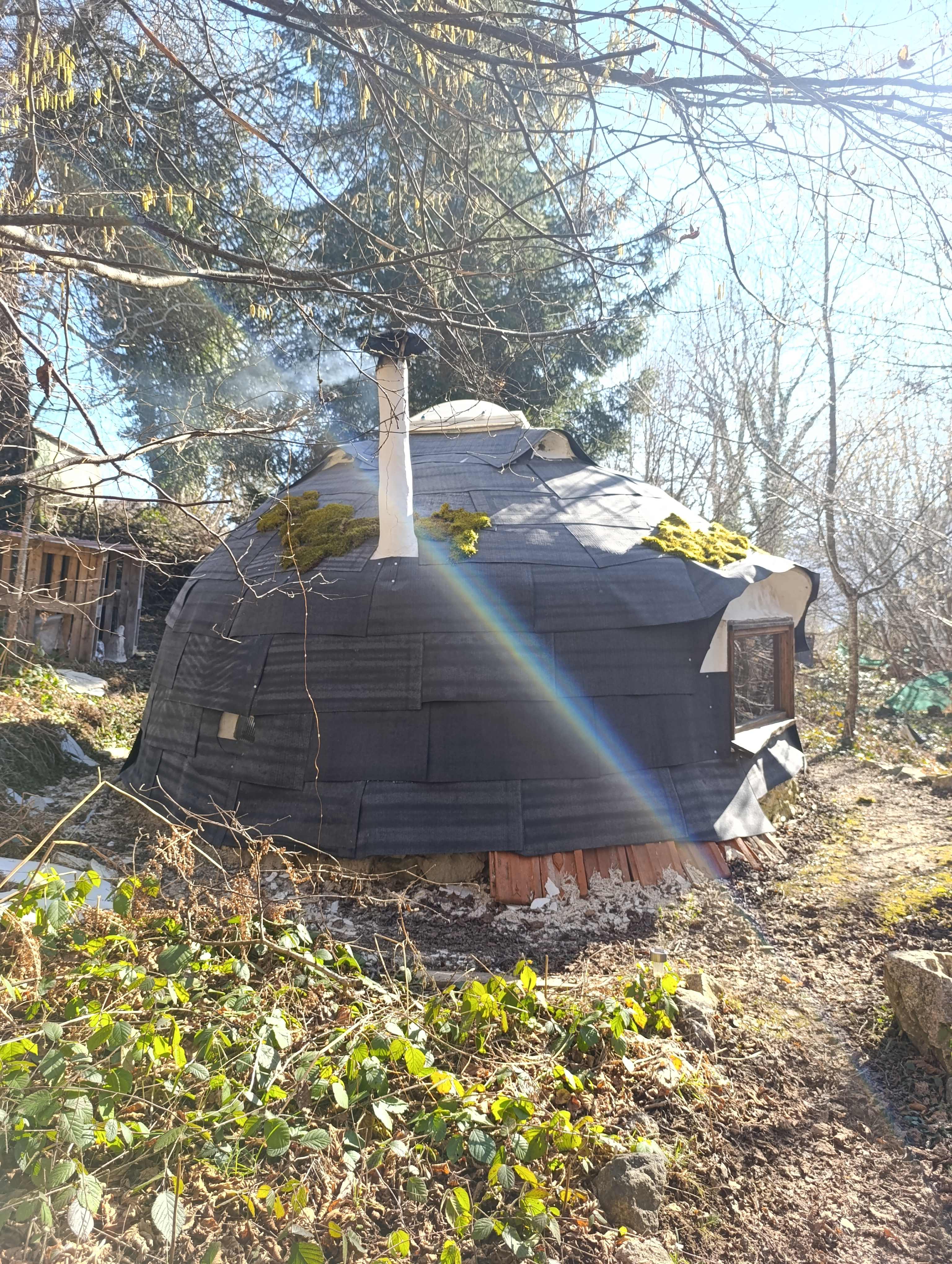 La Cabane dans les bois : une immersion en pleine nature à St Nicolas Des Biefs — vue depuis la terrasse