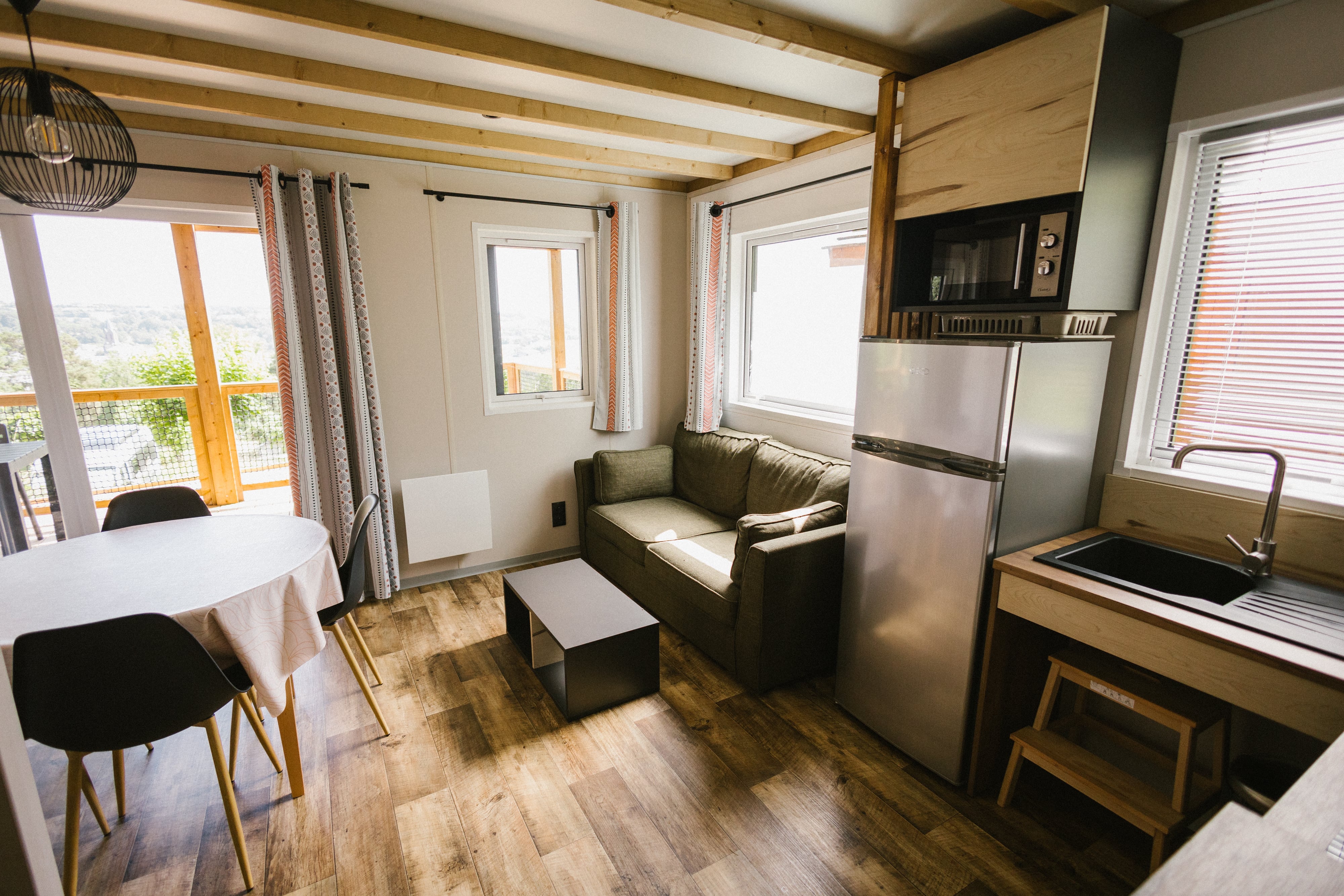 Chalet tout confort Le Cerf : une évasion au cœur de l'Auvergne à Neuveglise-Sur-Truyère — détail architectural