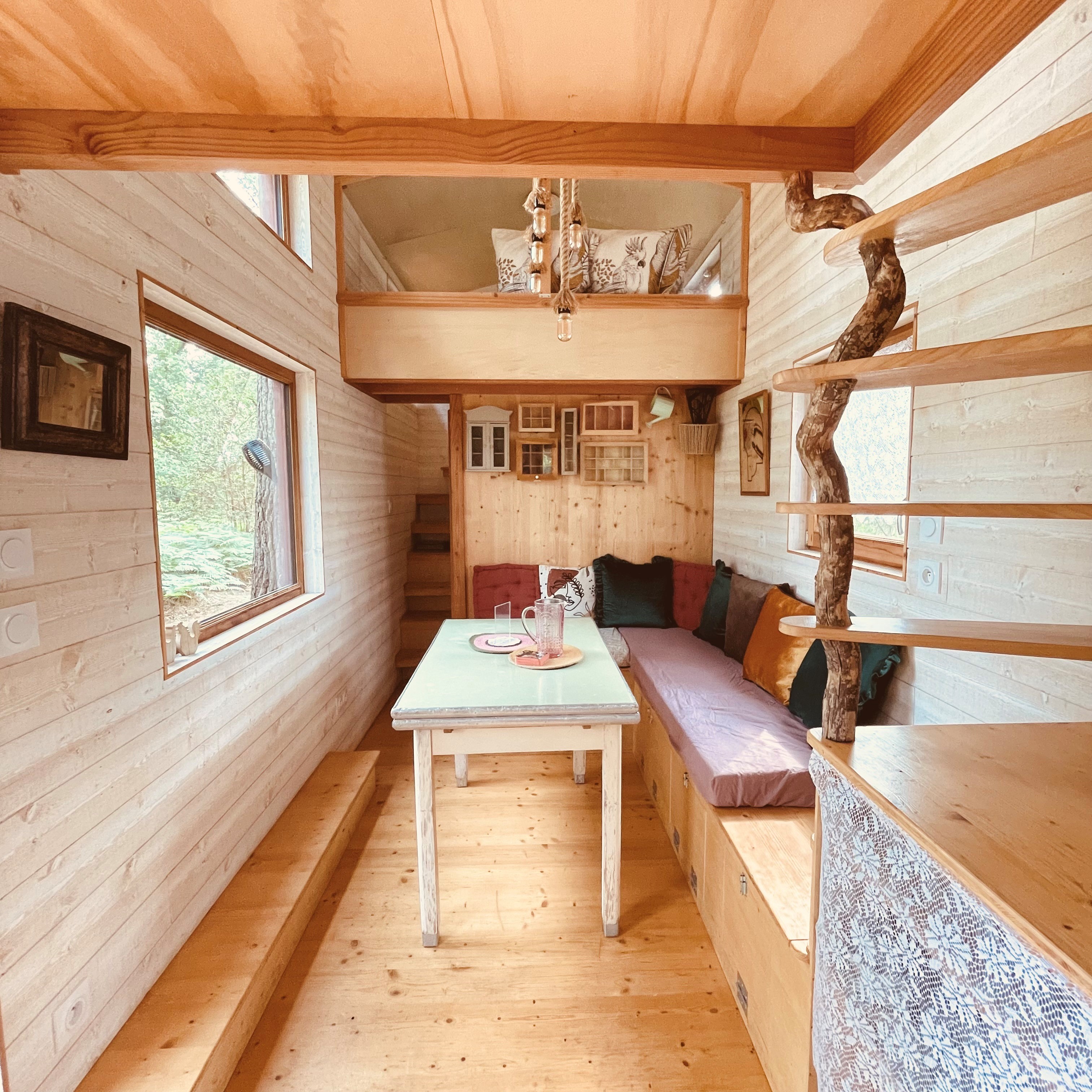 Tiny house - La Kaléïde : une évasion en pleine nature à Clefs-Val-D'anjou — salle de bain