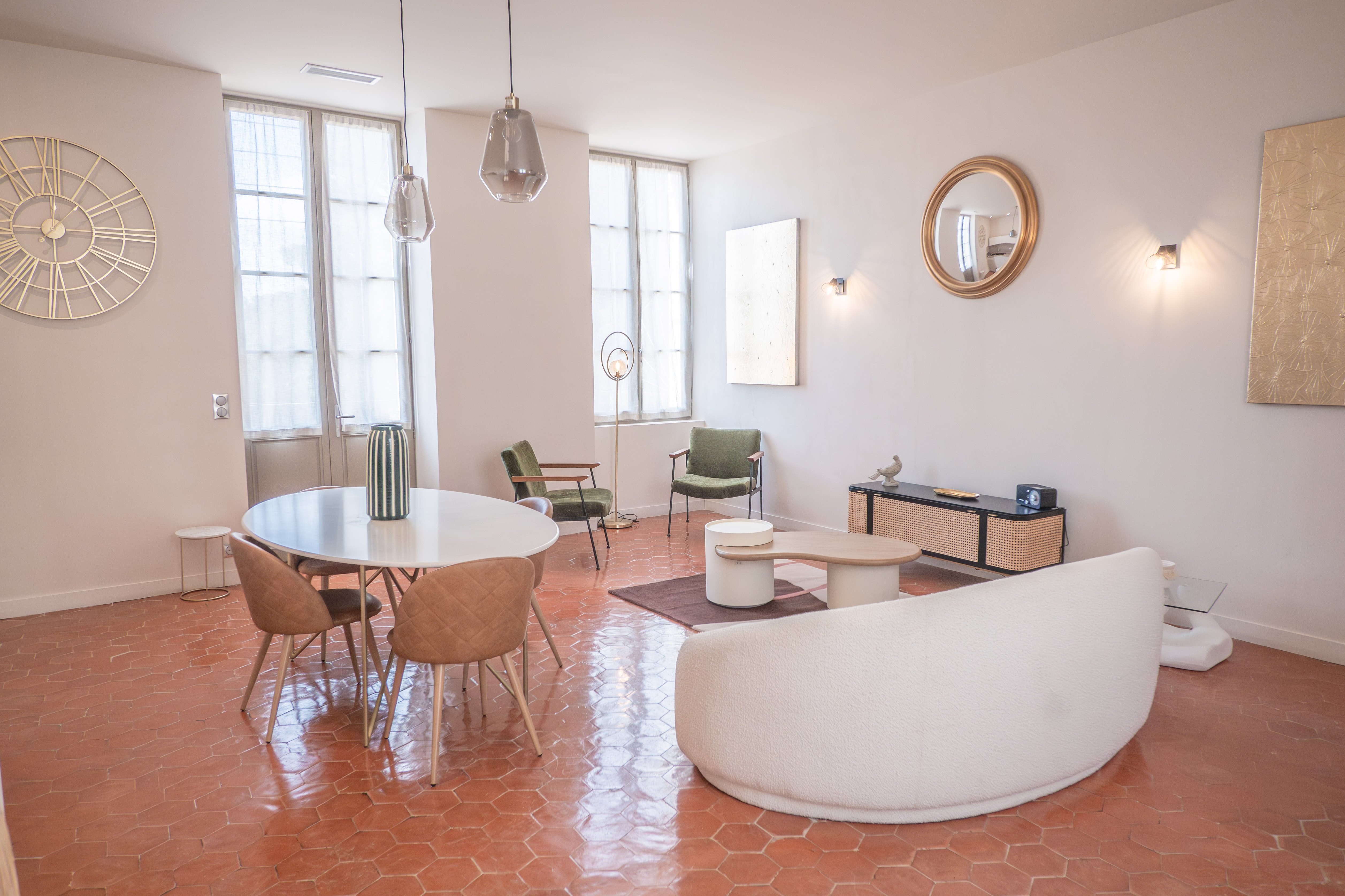 La Chapelle du Château : un gîte insolite au cœur du Languedoc à Pezenas — chambre