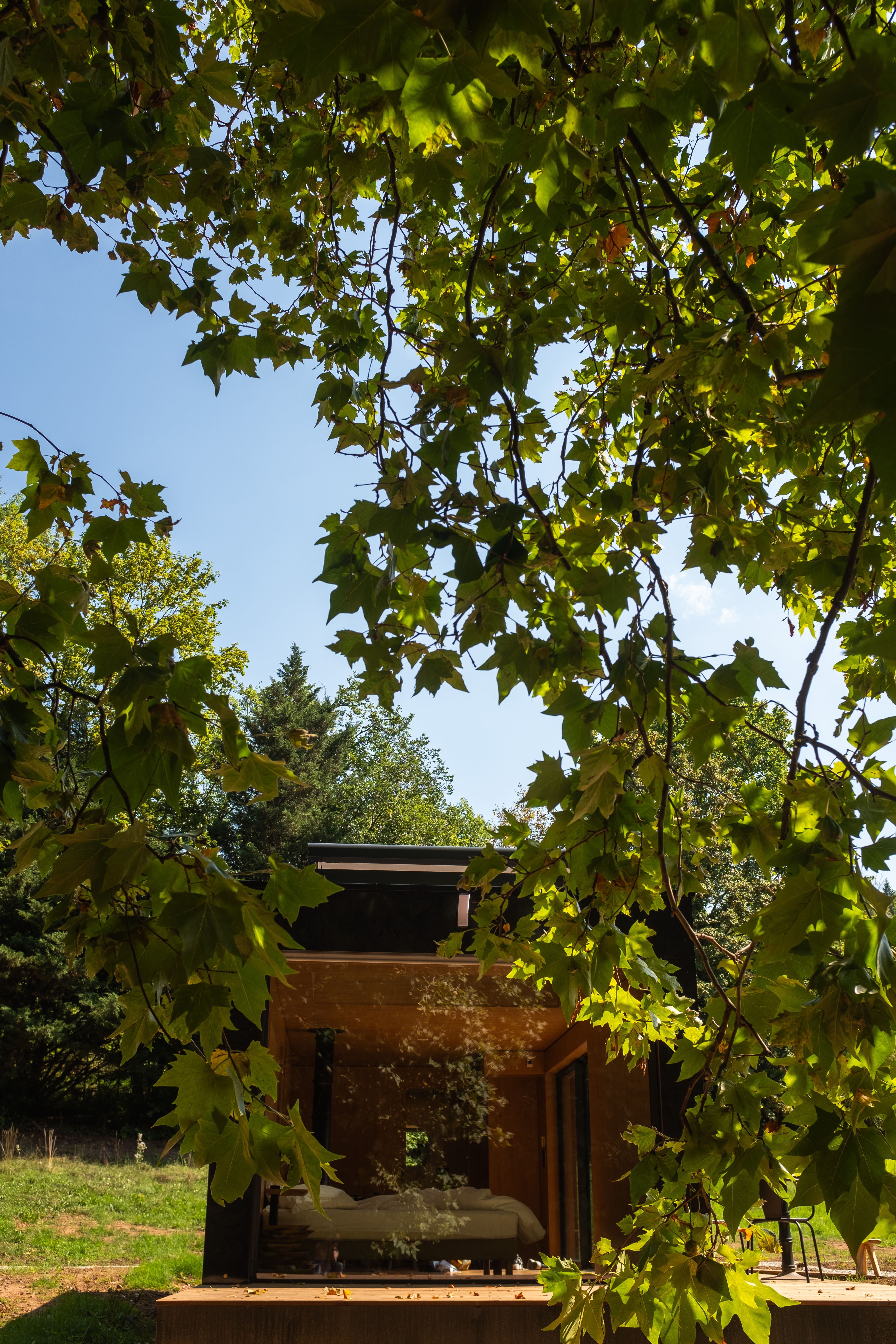 Séjournez dans un ecolodge enchanteur en Alsace à Wolxheim — salle de bain