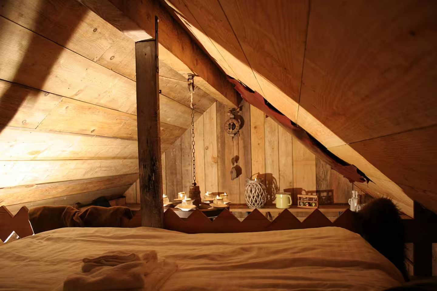 La Cabane de Trappeur — Séjour rustique et chaleureux en Drôme à Valence — cuisine