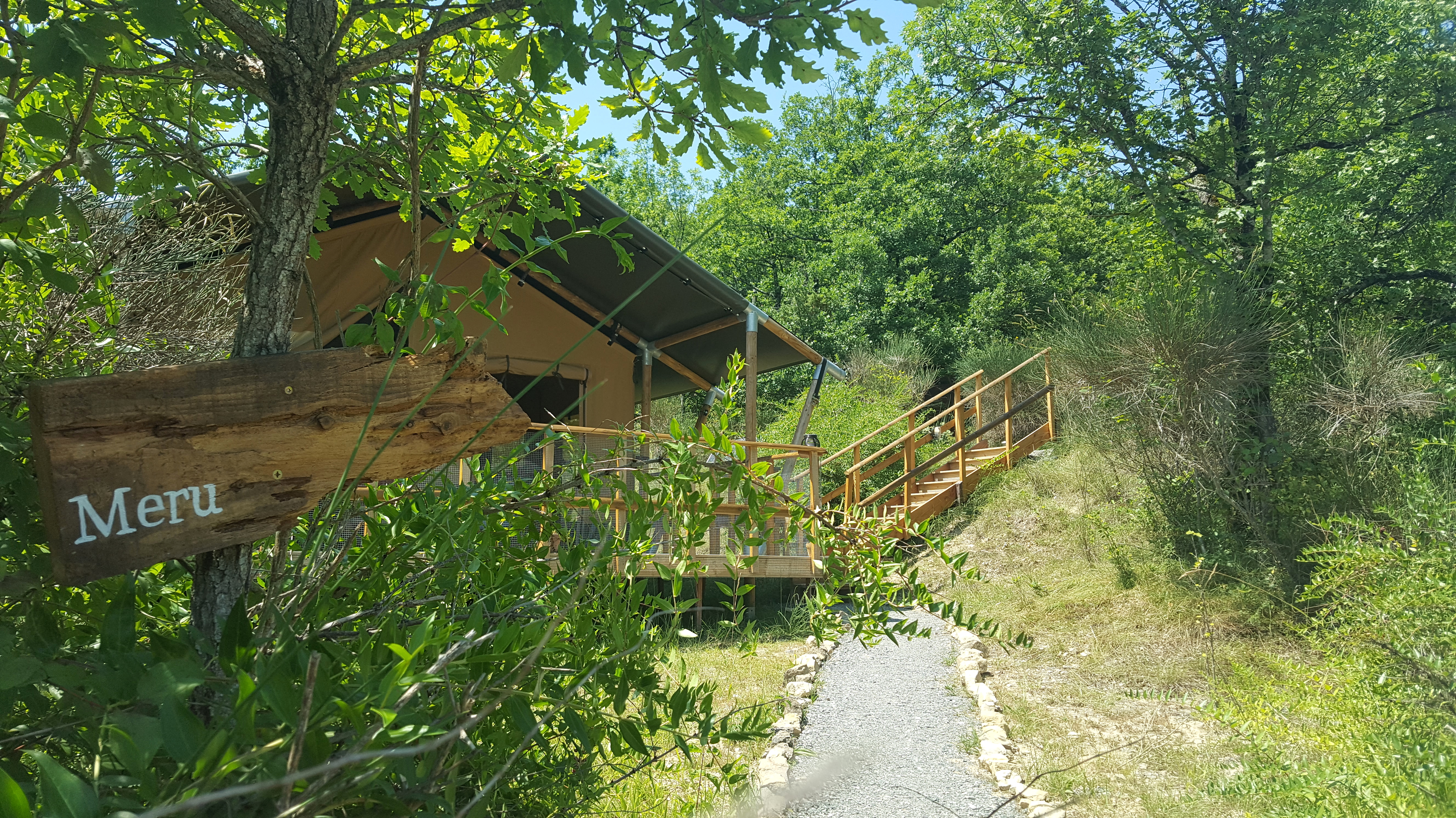 Meru, en-suite — Lodge safari avec spa à Tarn-et-Garonne