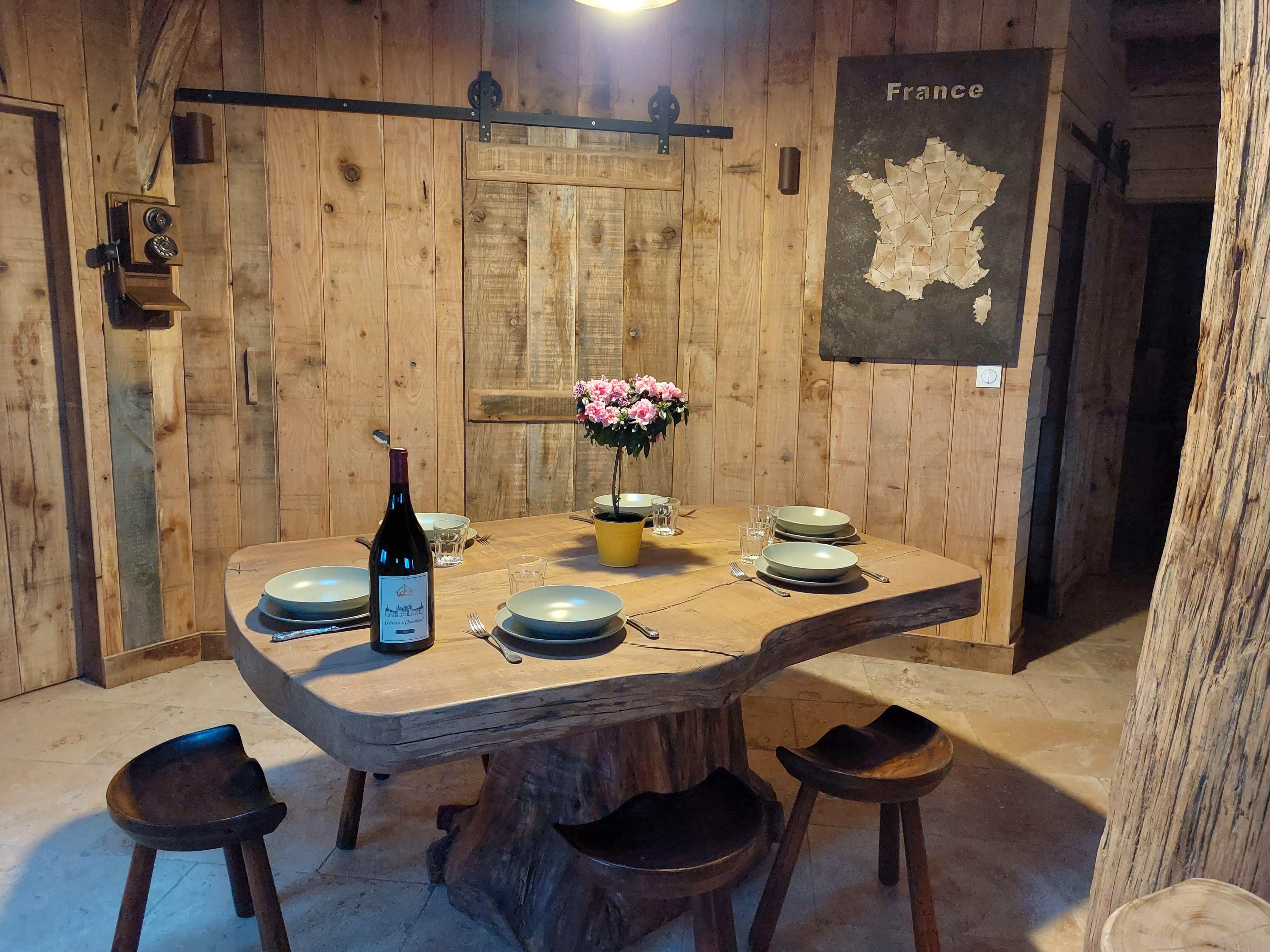 Cul de Loup — Cabane végétalisée avec spa à Chambord (Loir-et-Cher) à Chambord — détail architectural