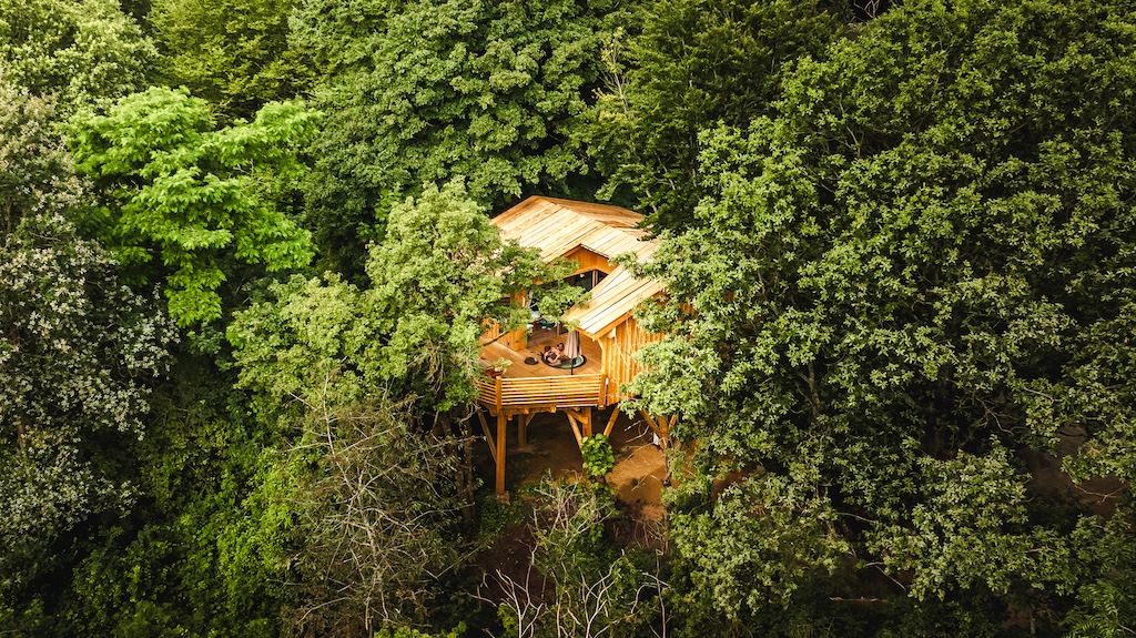 Évasion en cabane spa : un cocon suspendu en Picardie à Rosoy-En-Multien — cuisine