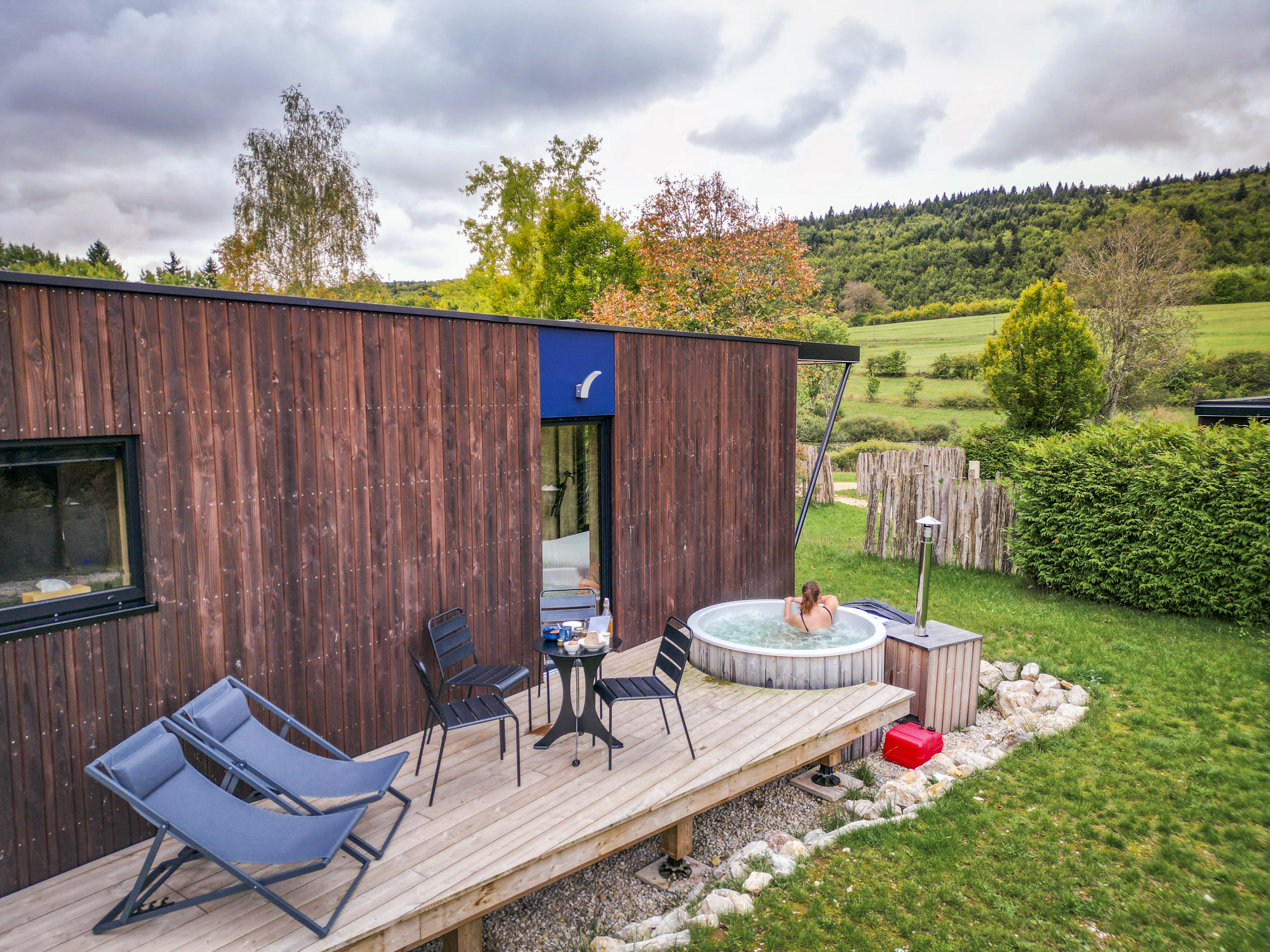 Lodge Famille sur Terre & Spa : une évasion sensorielle en Rhône-Alpes à Plateau D'hauteville — espace de vie