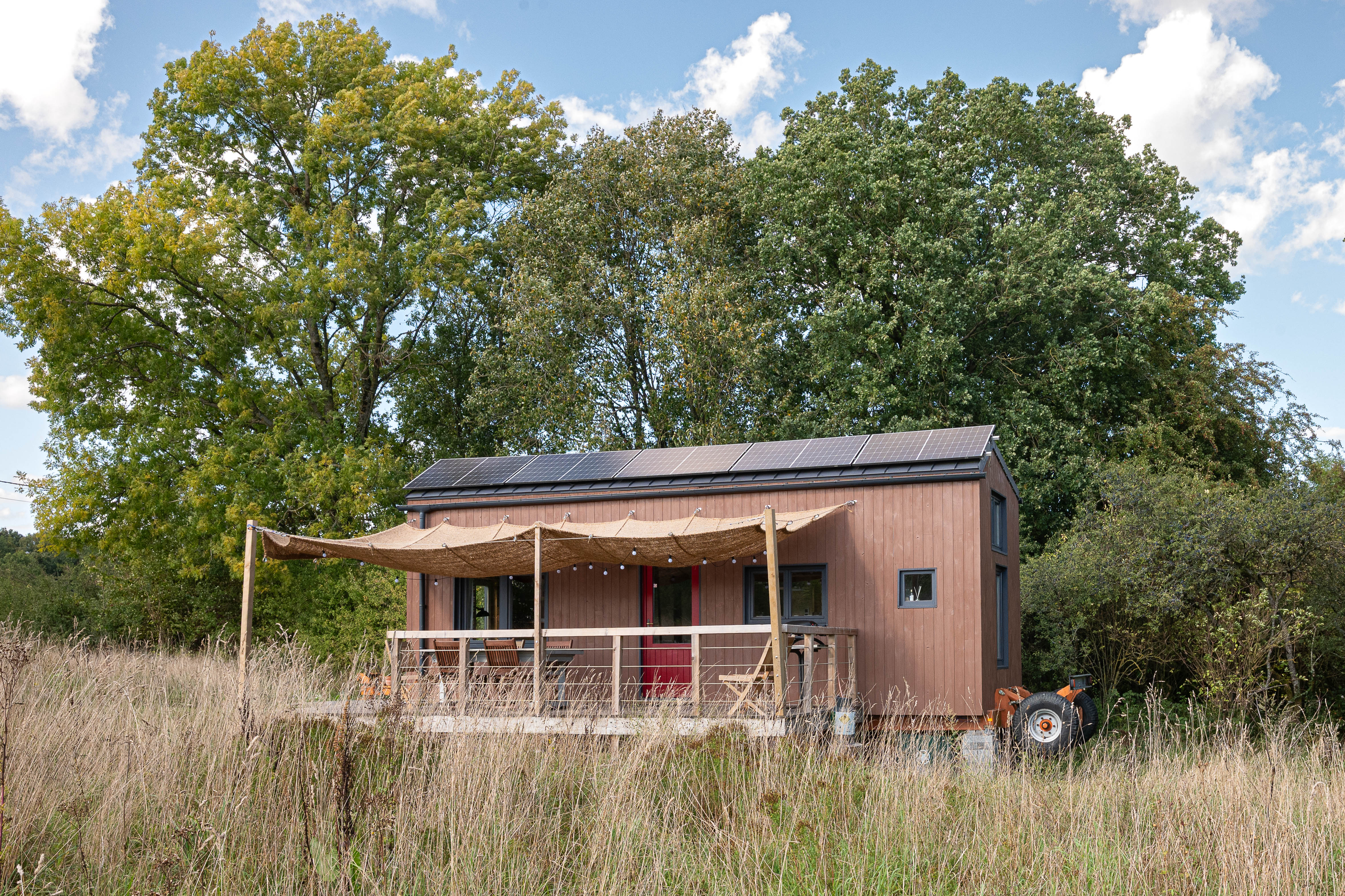 Tiny House « Les Jours Heureux Tiny House — Séjour avec terrasse plein sud à Namur » — Namur (Wallonie)