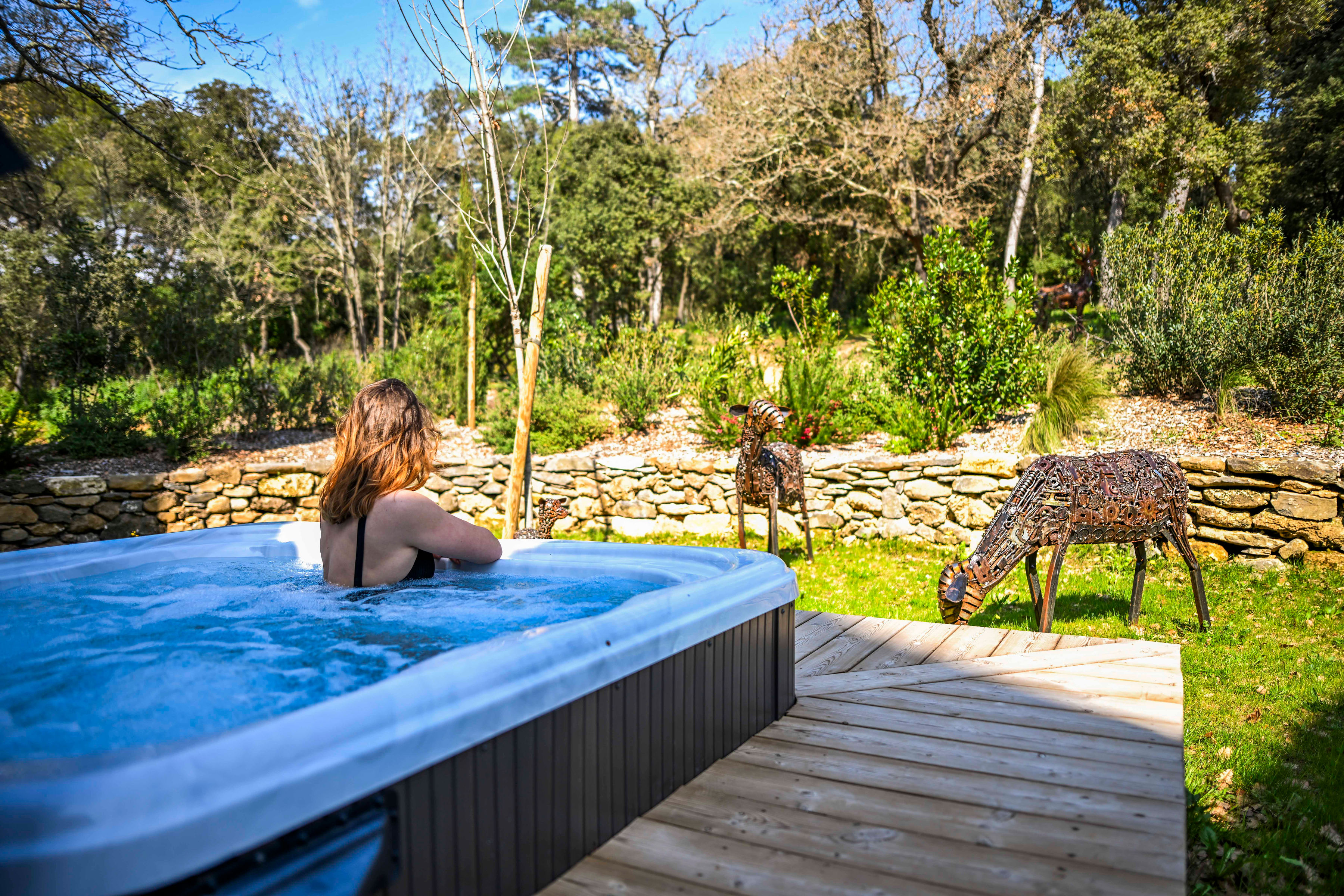 Le Pavillon du Château : une évasion sensorielle à Pezenas — salle de bain