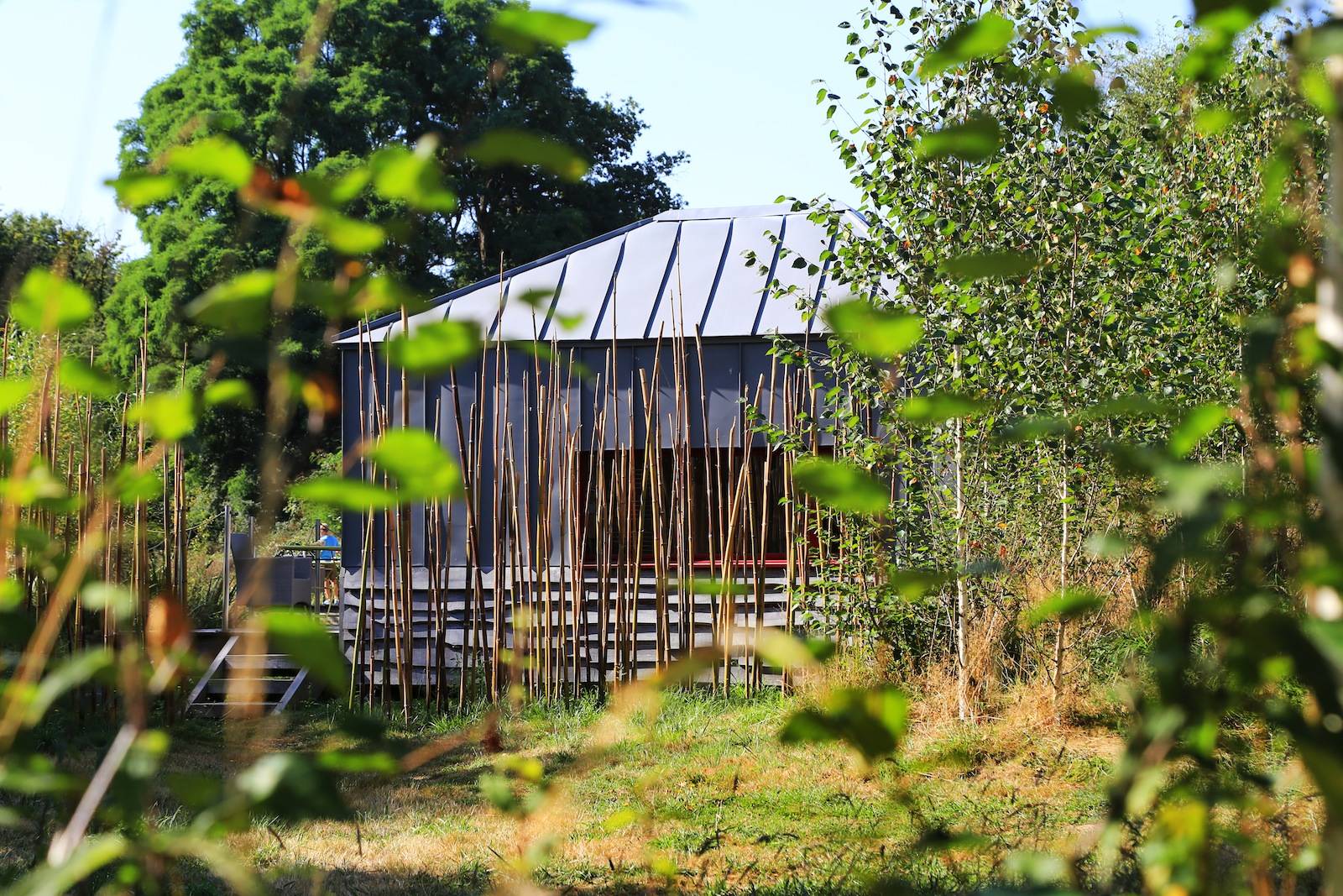 Lodge Nymphéa 1 : une évasion romantique en pleine nature à Les Epesses — vue intérieure