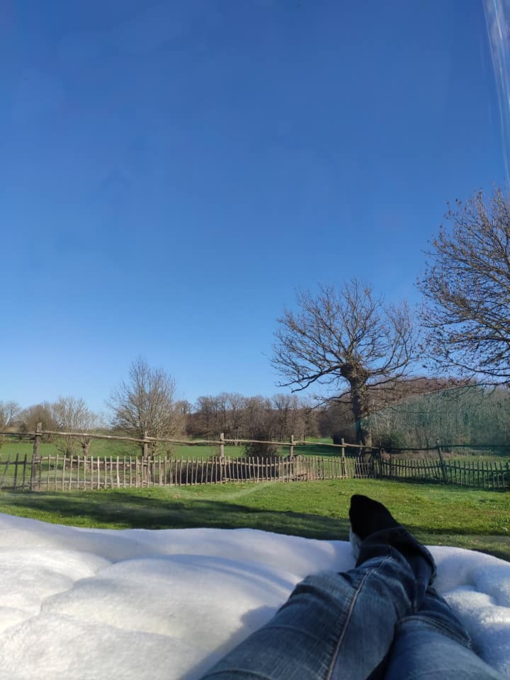 La Bulle D'O — Nuit étoilée en Bulle avec spa à Deux-Sèvres à Niort — chambre