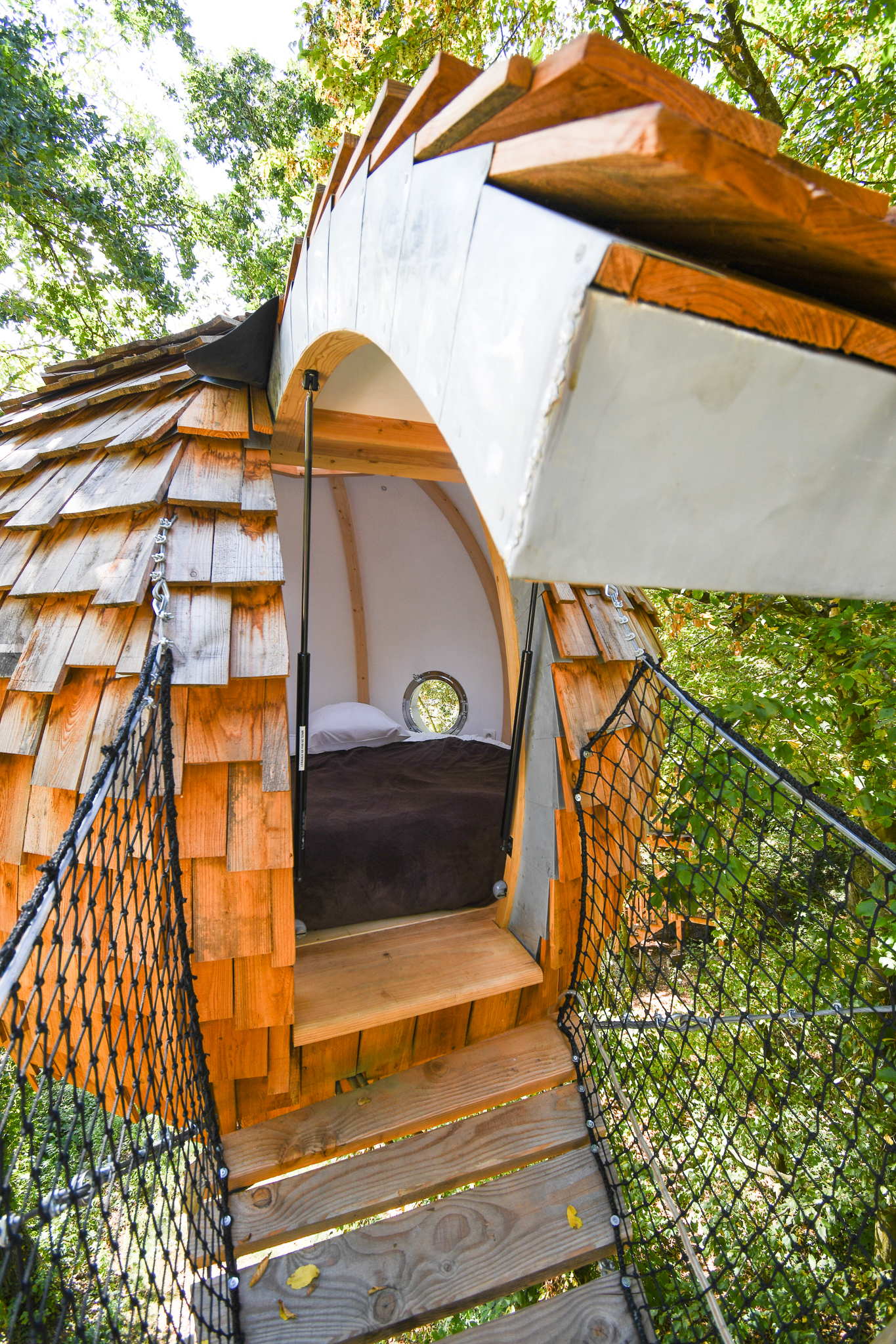 Cabane Spa Cocoon Étoilé : une évasion sensorielle en Picardie à Rosoy-En-Multien — détail architectural